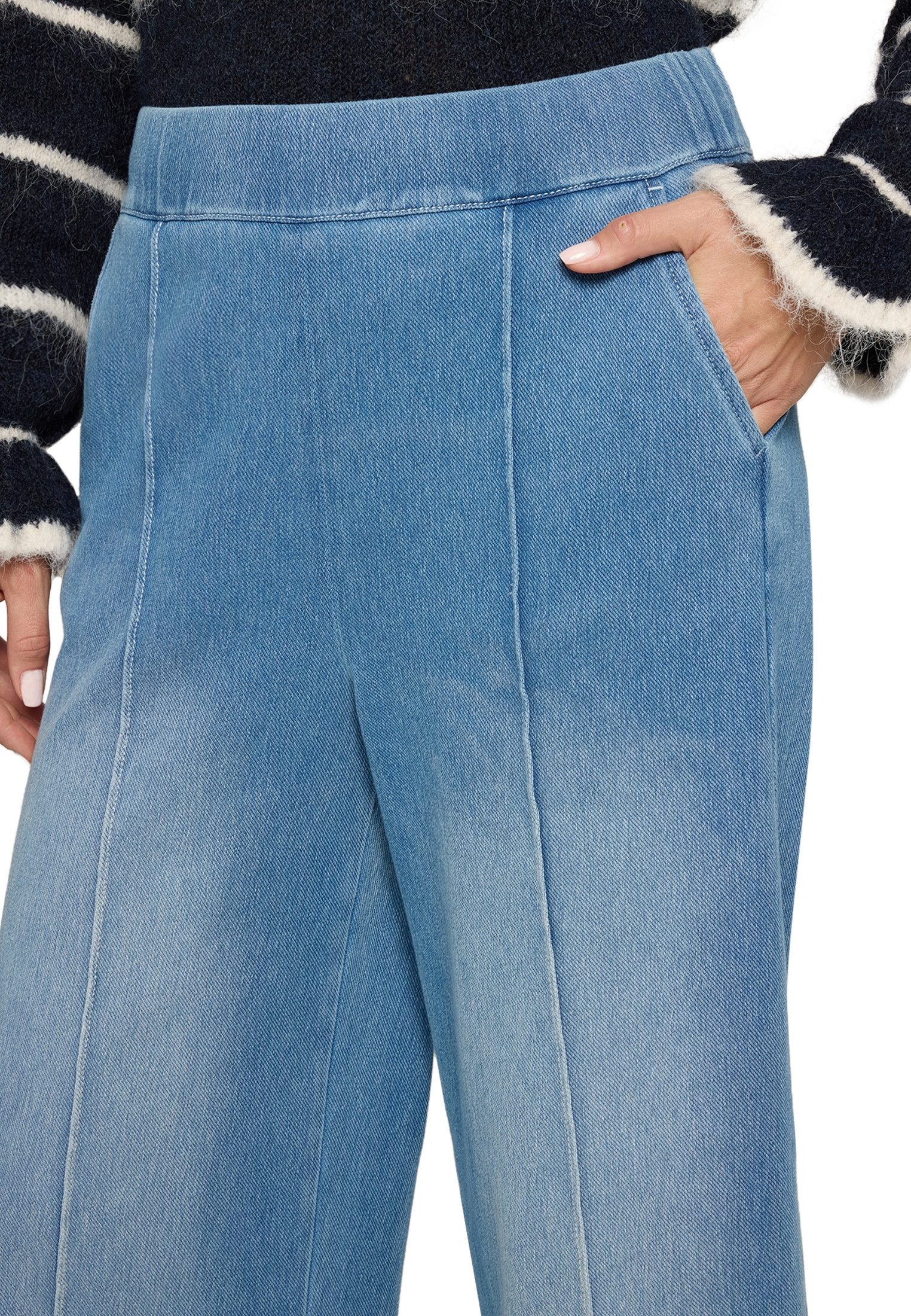 Zero Röhrenhose Damen elastischer Bund 26 Inch weiteres Detail