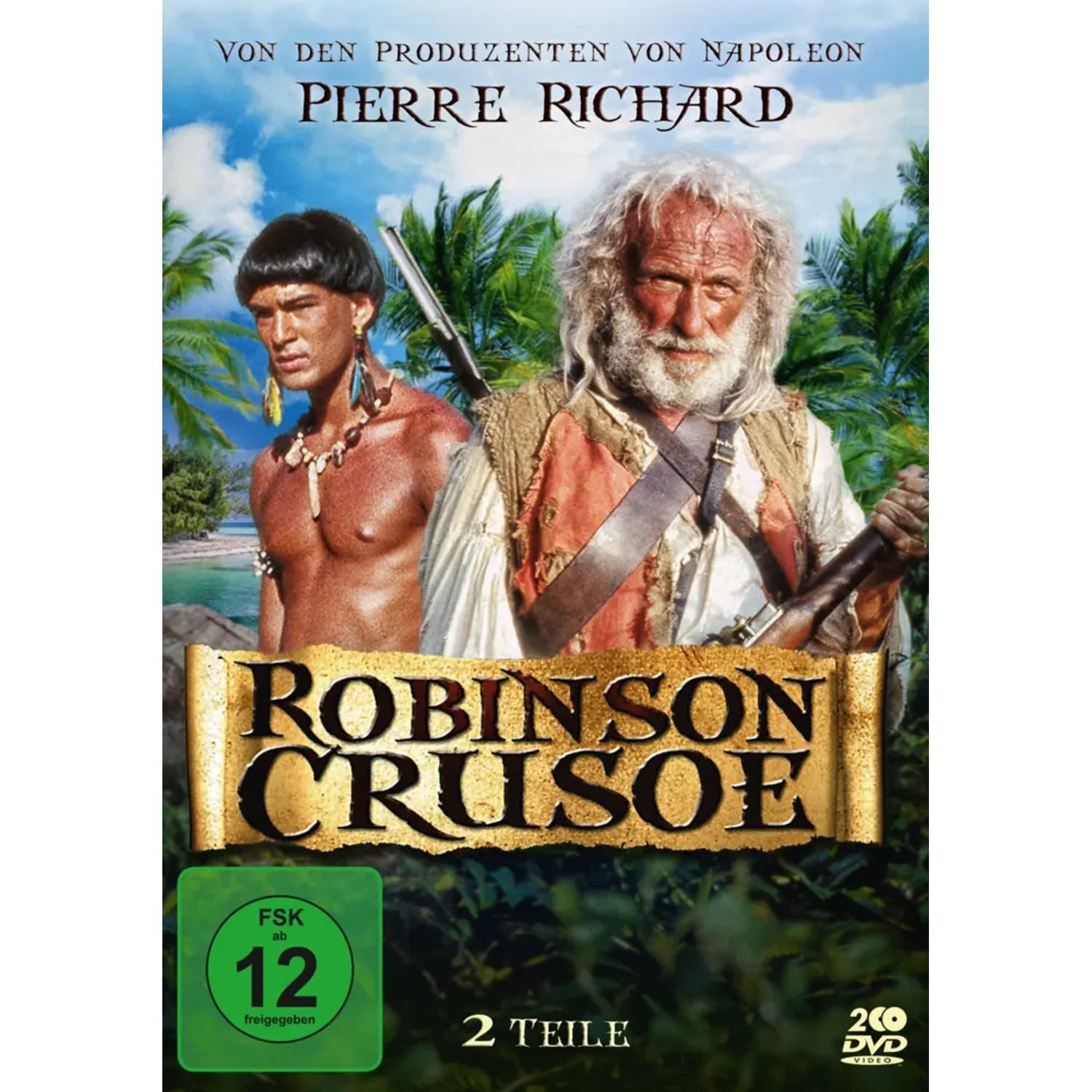 Alive DVD Robinson Crusoe - Der komplette Zweiteiler,2 DVD