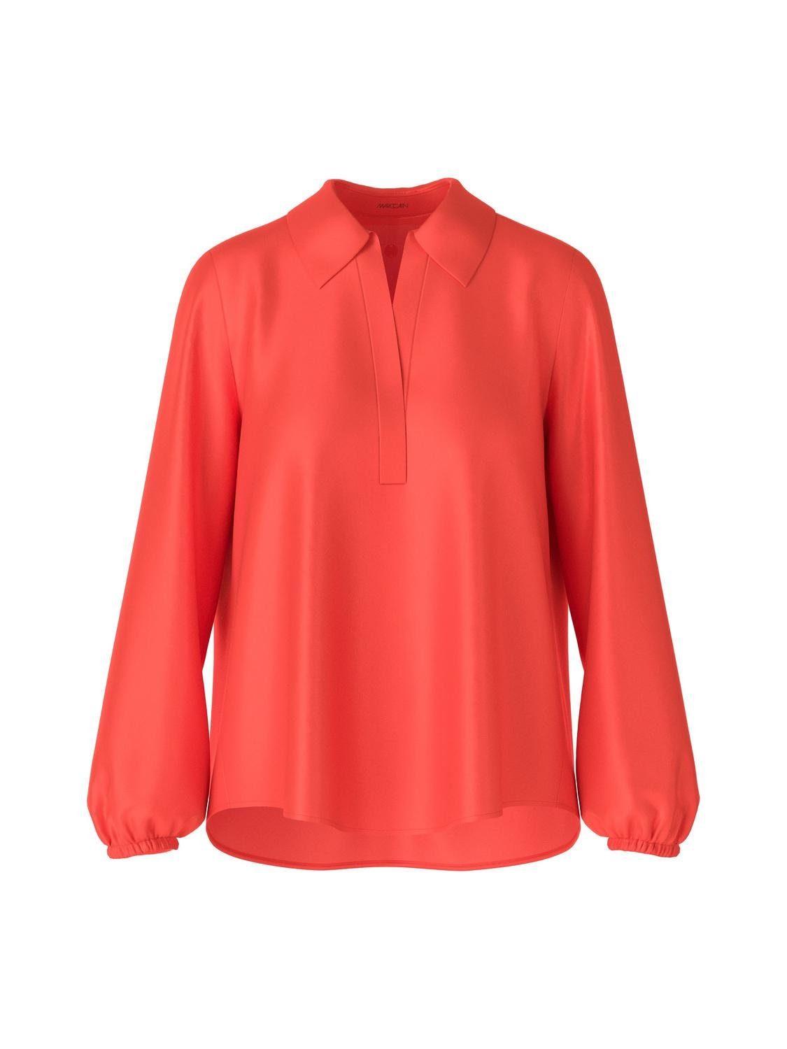 Marc Cain Blusenshirt Bluse im Polo-Stil