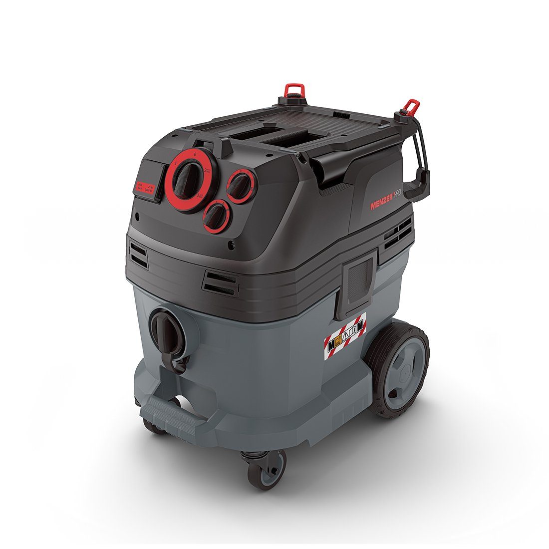 MENZER Промисловий пилосос VCM 530 PRO, 1380 W, Sicherheitssauger, Nass-Trocken-Sauger, Klasse M, 30l