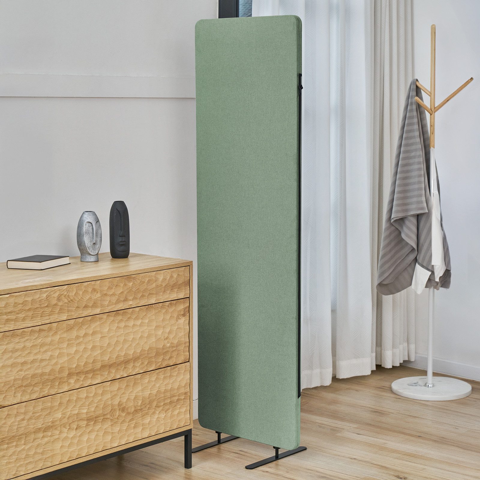 SVITA Paravent OTIS, Raumteiler, Stellwand, Sichtschutz, Lärmschutz, mit Po günstig online kaufen