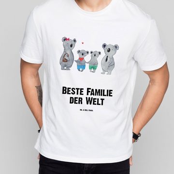 Mr. & Mrs. Panda T-Shirt Koala Familie zwei - Weiß - Geschenk, Männer, Mama, Familienzeit, Vat (1-tlg)