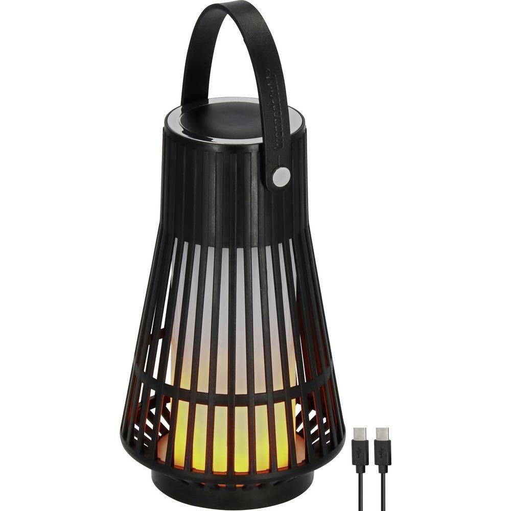 Brennenstuhl LED Laterne 1173740011 FL 100 A LED Camping-Laterne 30 lm akkubetrieben Schwarz