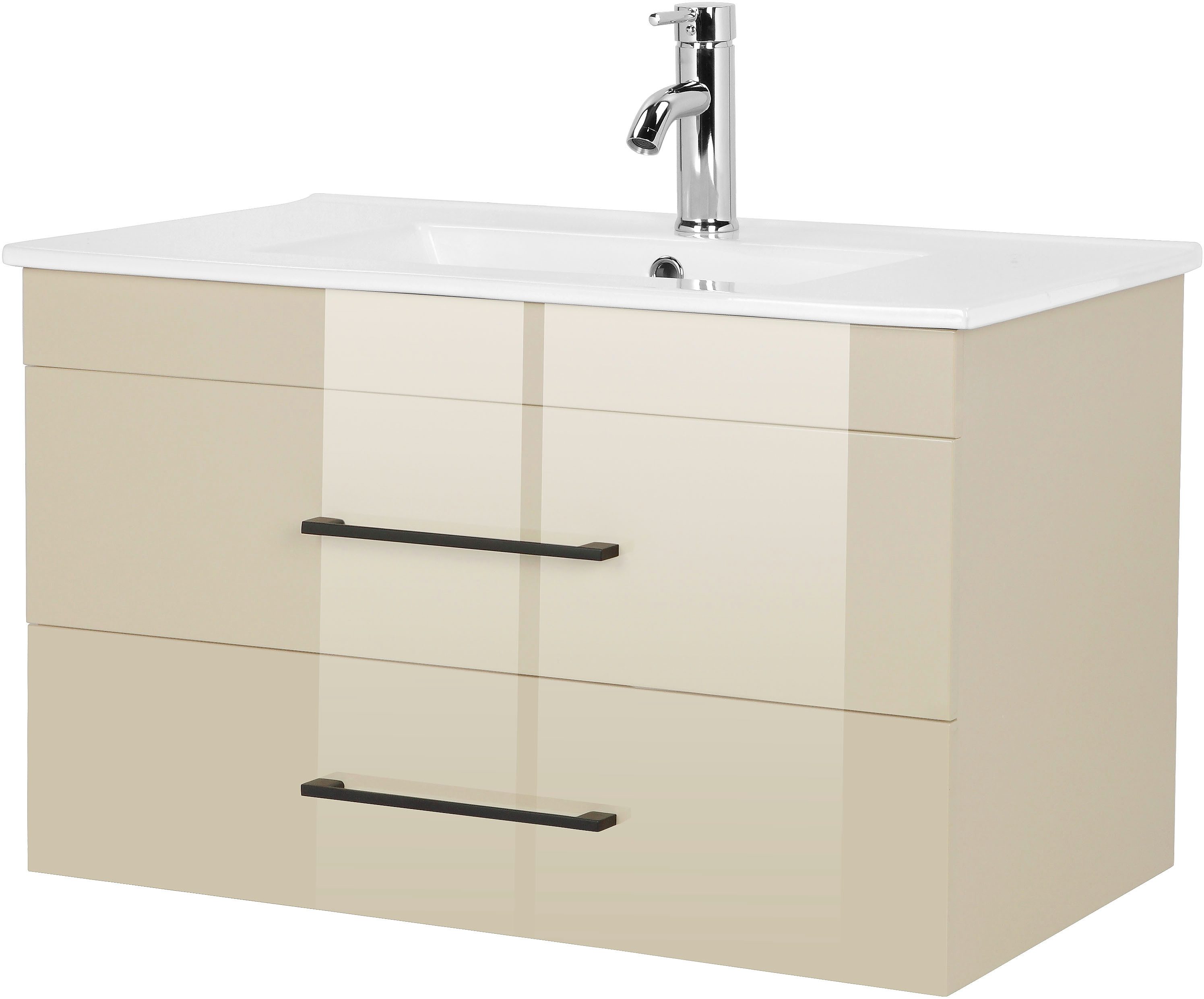 welltime Waschtisch Florenz Badmöbel Badschrank mit günstig online kaufen
