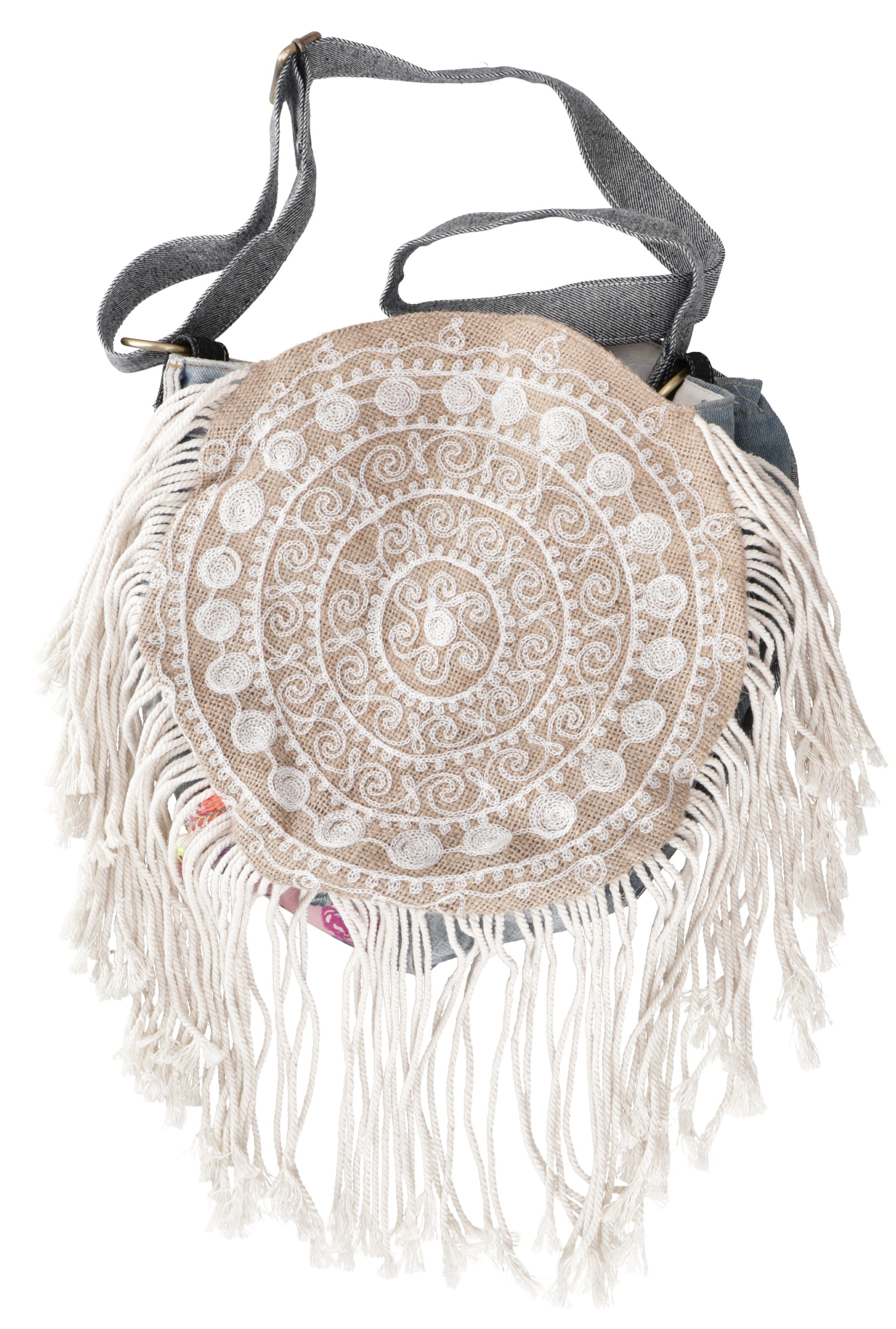 Tasche, Guru-Shop upcycling -.. Hippie Schultertasche, Schultertasche Boho