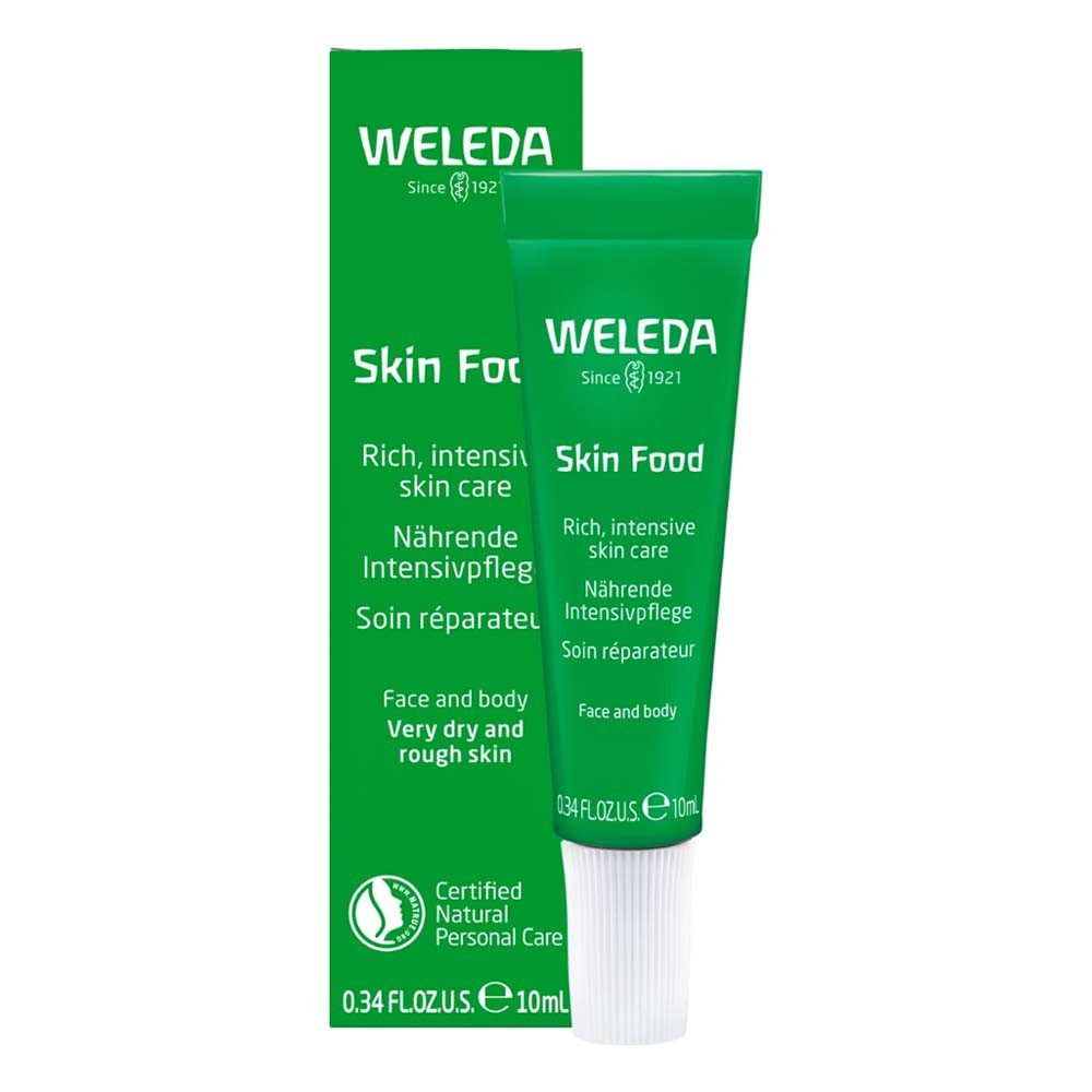 WELEDA Körperlotion Skin Food - Hautcreme Gesicht & Körper Kleingröße 10ml