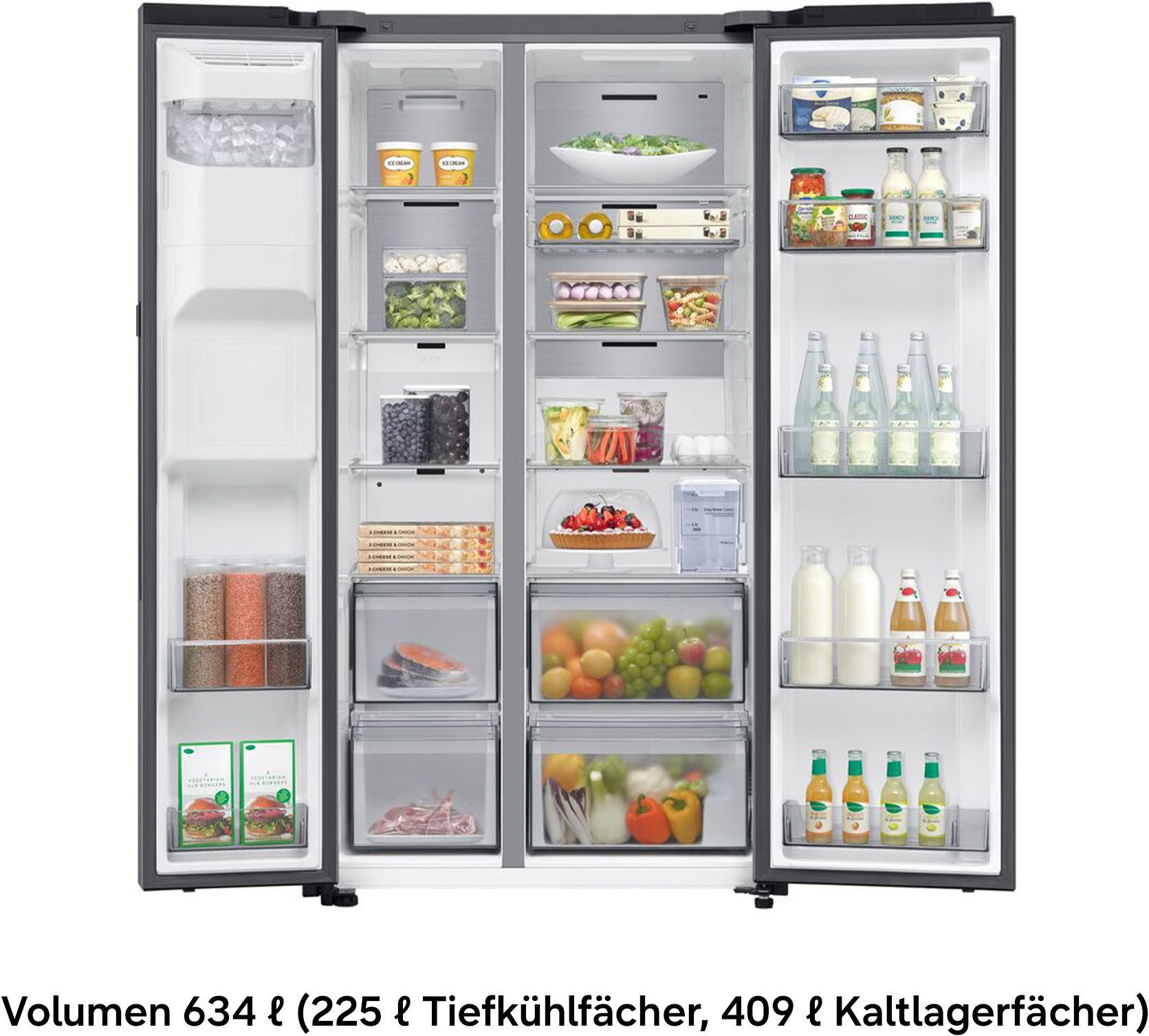 Samsung Side-by-Side RS80F RS80F67KCTEF, 178,4 cm hoch, 91,2 cm breit