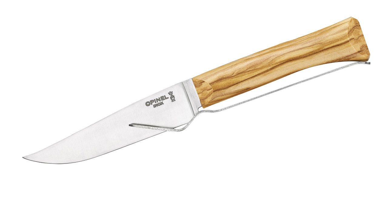 Opinel Käsemesser Opinel Käse-Set, Käsemesser und Gabel, Olivenholz