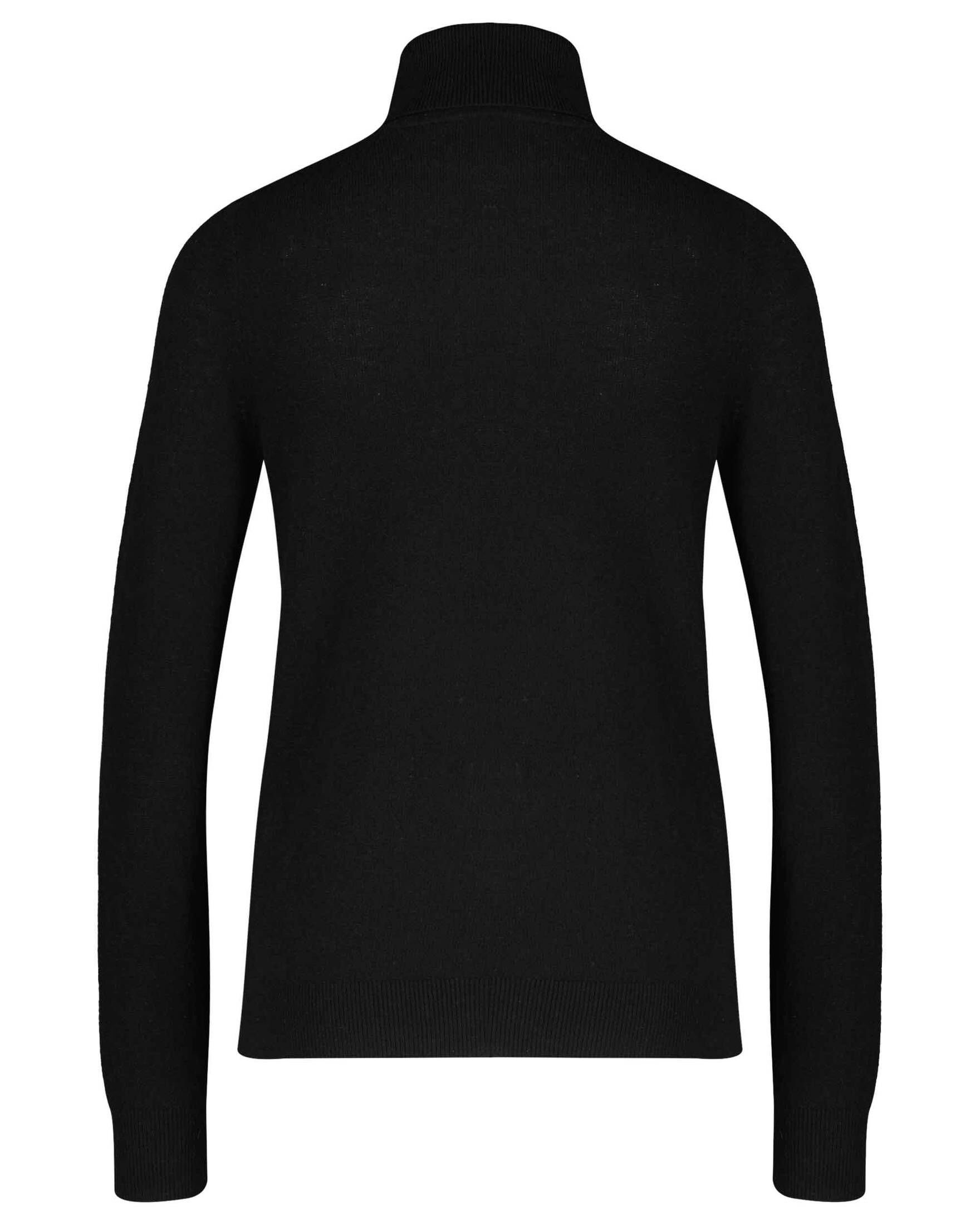 Gant Rollkragenpullover schwarz (15) (1-tlg) Damen Strickpullover