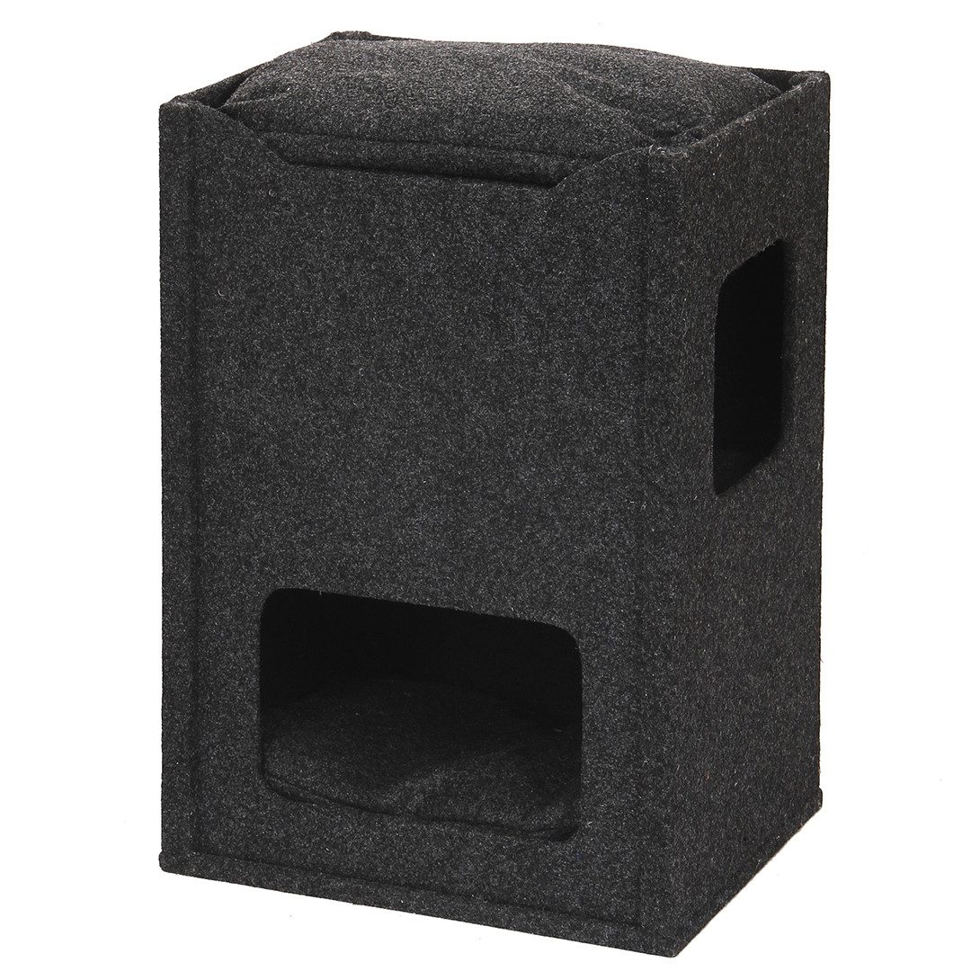 EBI Schlafhöhle EBI Kratzbaum Comfort Cuby - Schwarz