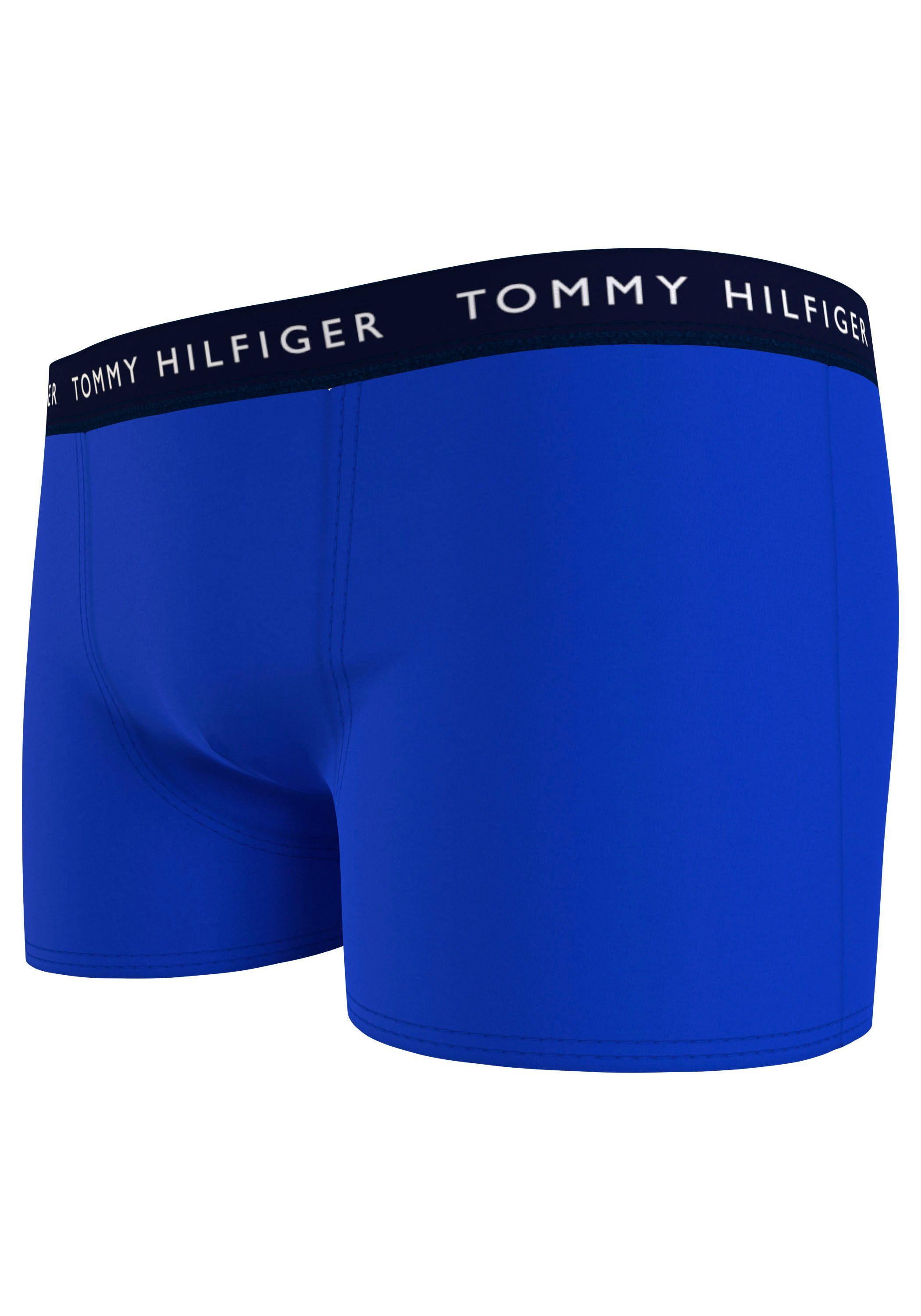 Tommy (Packung, Trunk Hilfiger 3P Logo-Taillenbund 3er-Pack) TRUNK Underwear mit