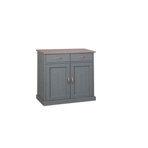 ebuy24 Sideboard Luzerna Sideboard mit 2 Türen und 2 Schubladen Gra