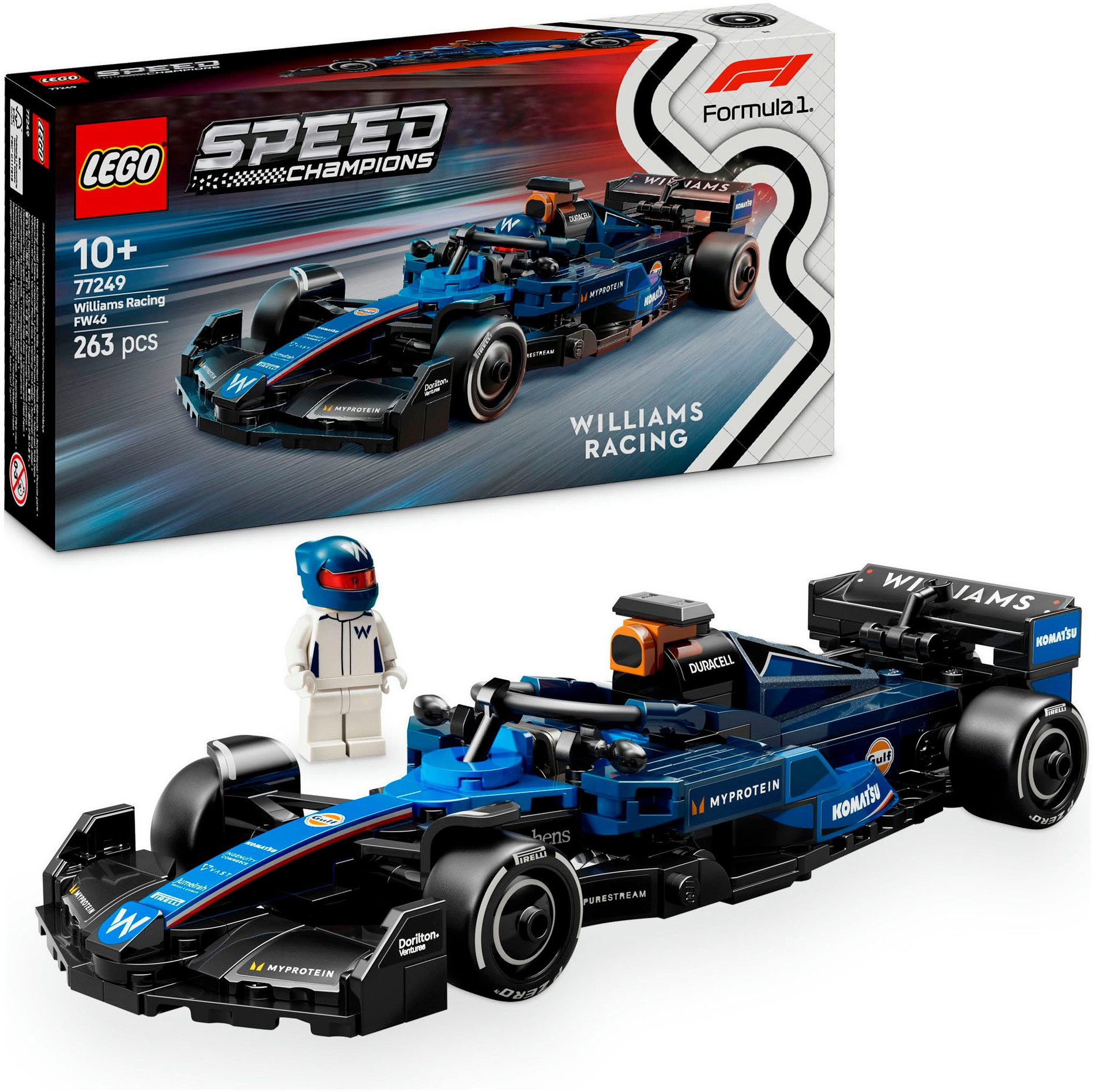 LEGO® Williams Racing FW46 F1® Rennauto (77249), LEGO® Speed Champions Kons günstig online kaufen
