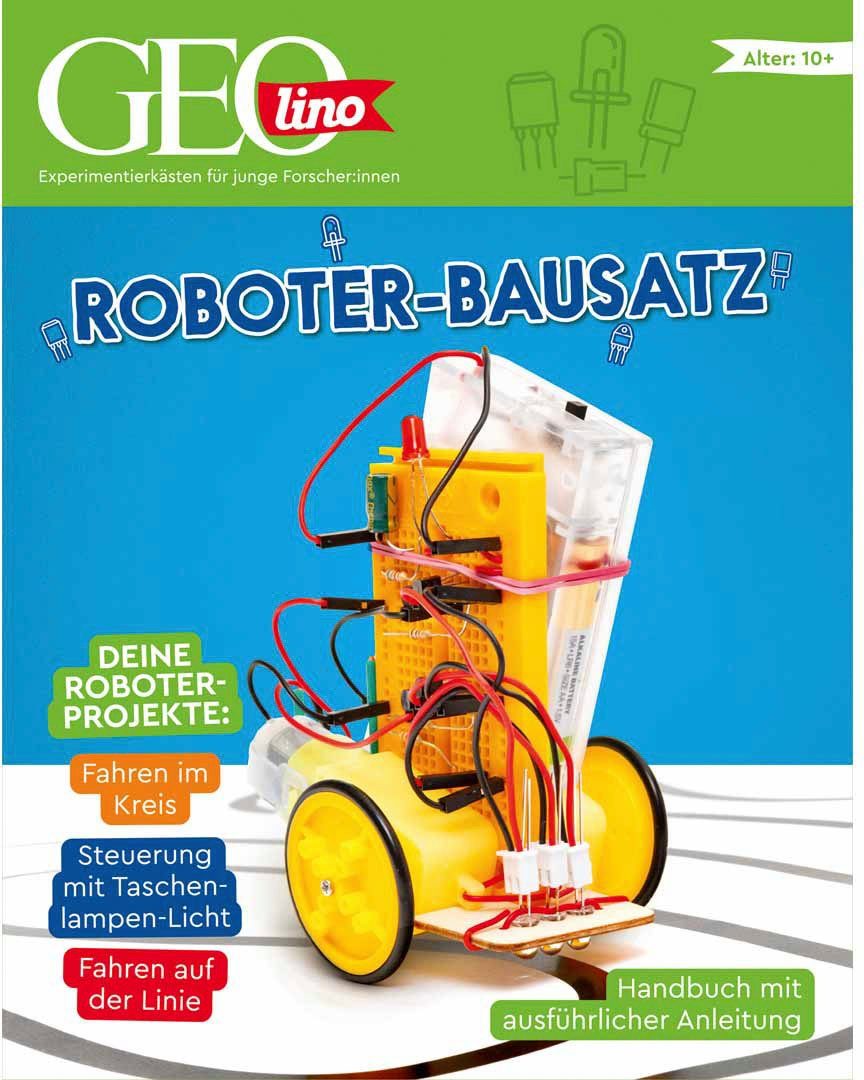 Franzis Experimentierkasten GEOlino - Roboter-Bausatz