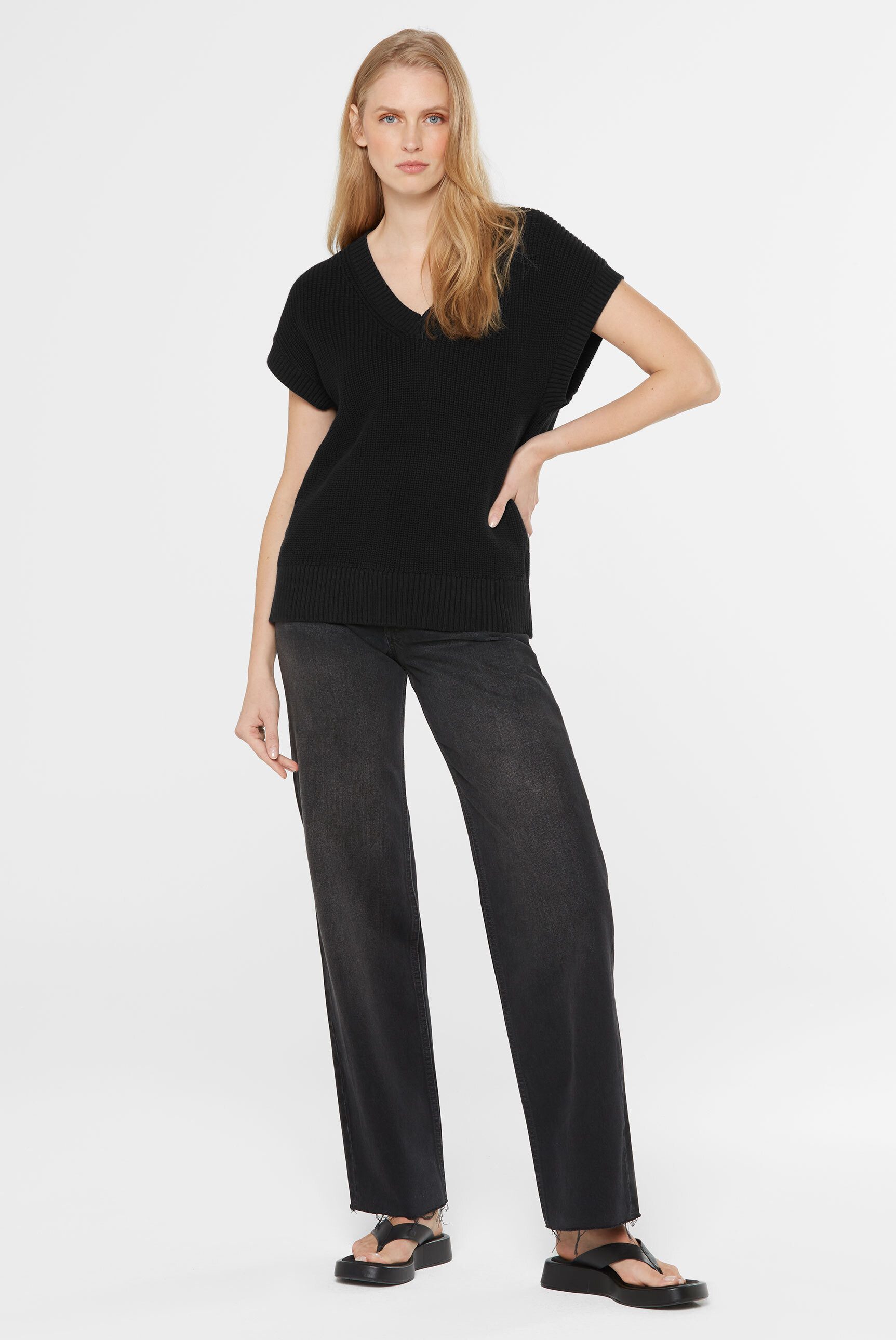 SENSES.THE LABEL Pullunder mit überschnittenen Schultern