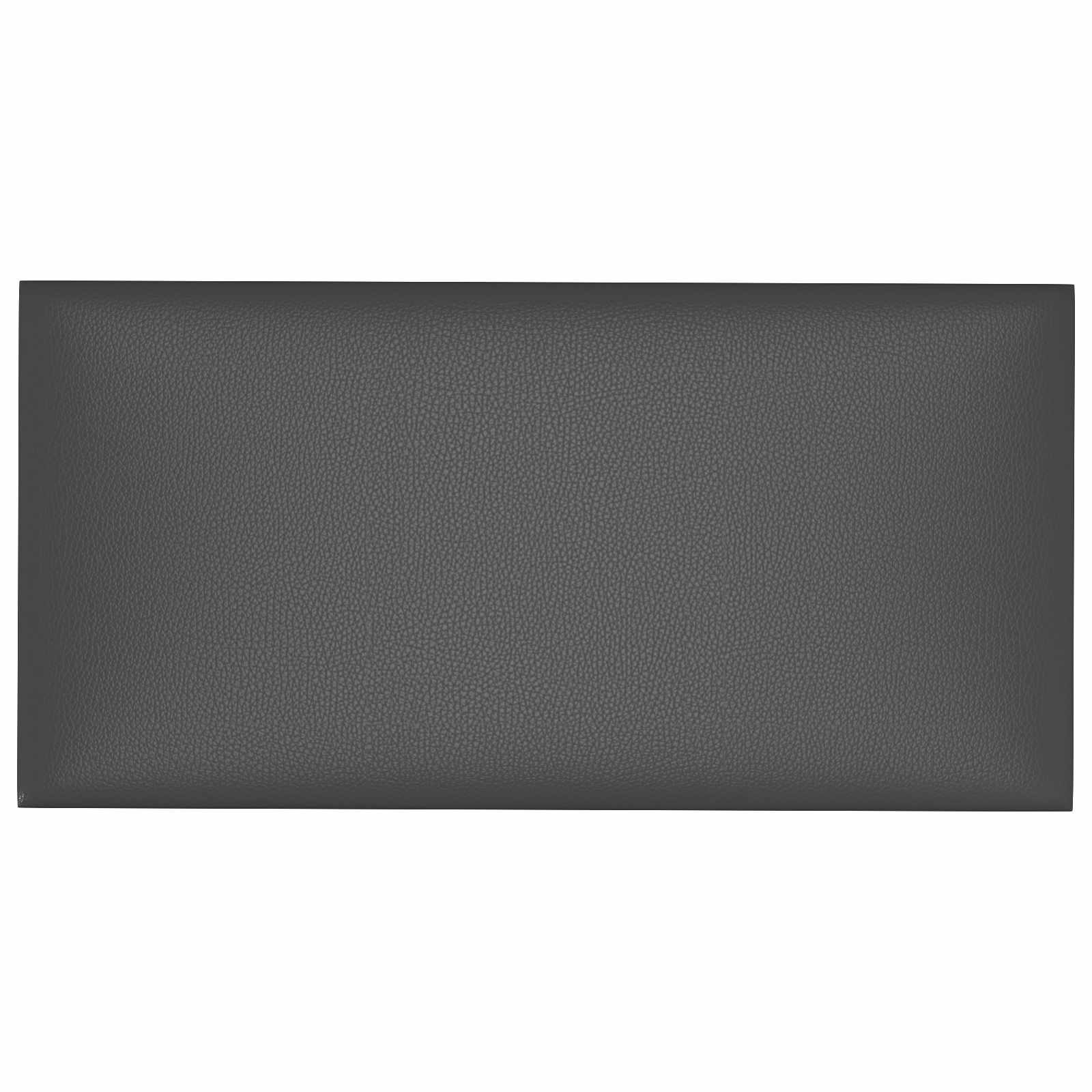 vidaXL Wandpaneel Wandkopfteilen 12 stk. 60 x 30 cm Grau Stoff, (12-tlg)