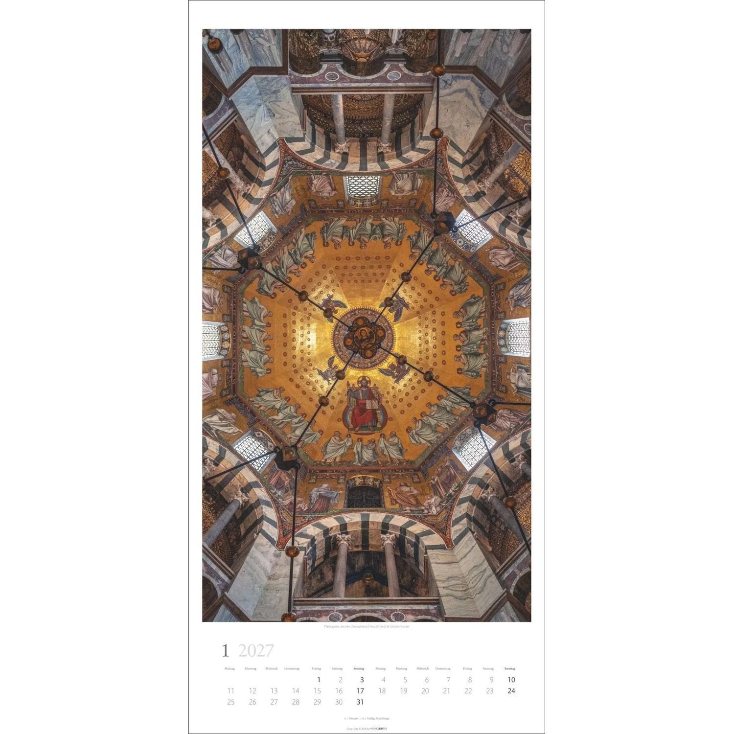 Wandkalender Wie im Himmel 2027