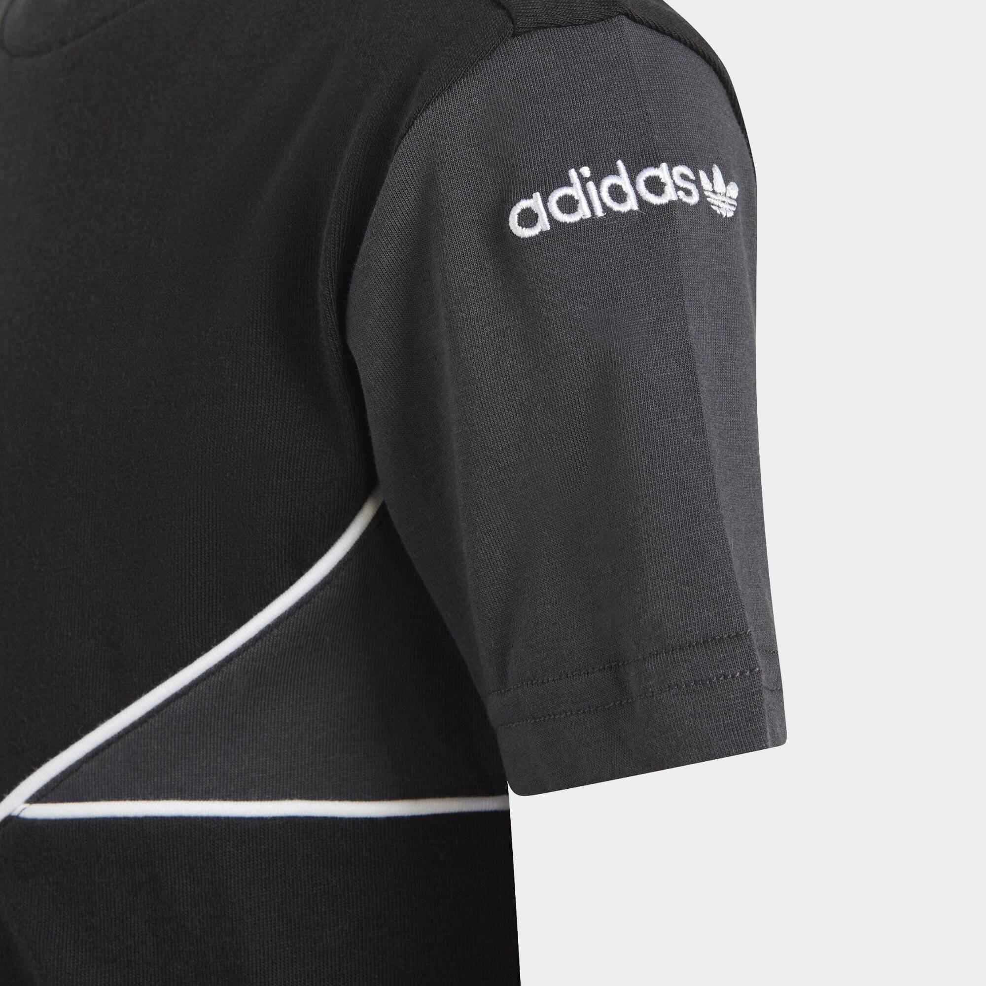 adidas Originals Trainingsanzug SHORTS SET Black UND ADICOLOR T-SHIRT
