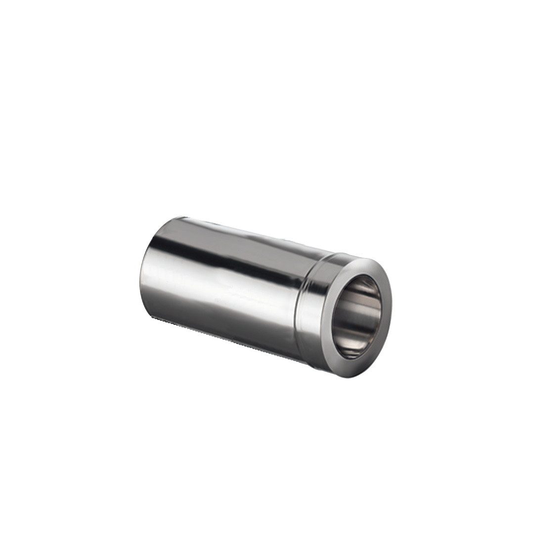 Schiedel Schornstein Ø 130 mm Schiedel ICS Doppelwandfutter gedämmt, kürzbar, Ofen Ø 130 mm, Ø 130 mm