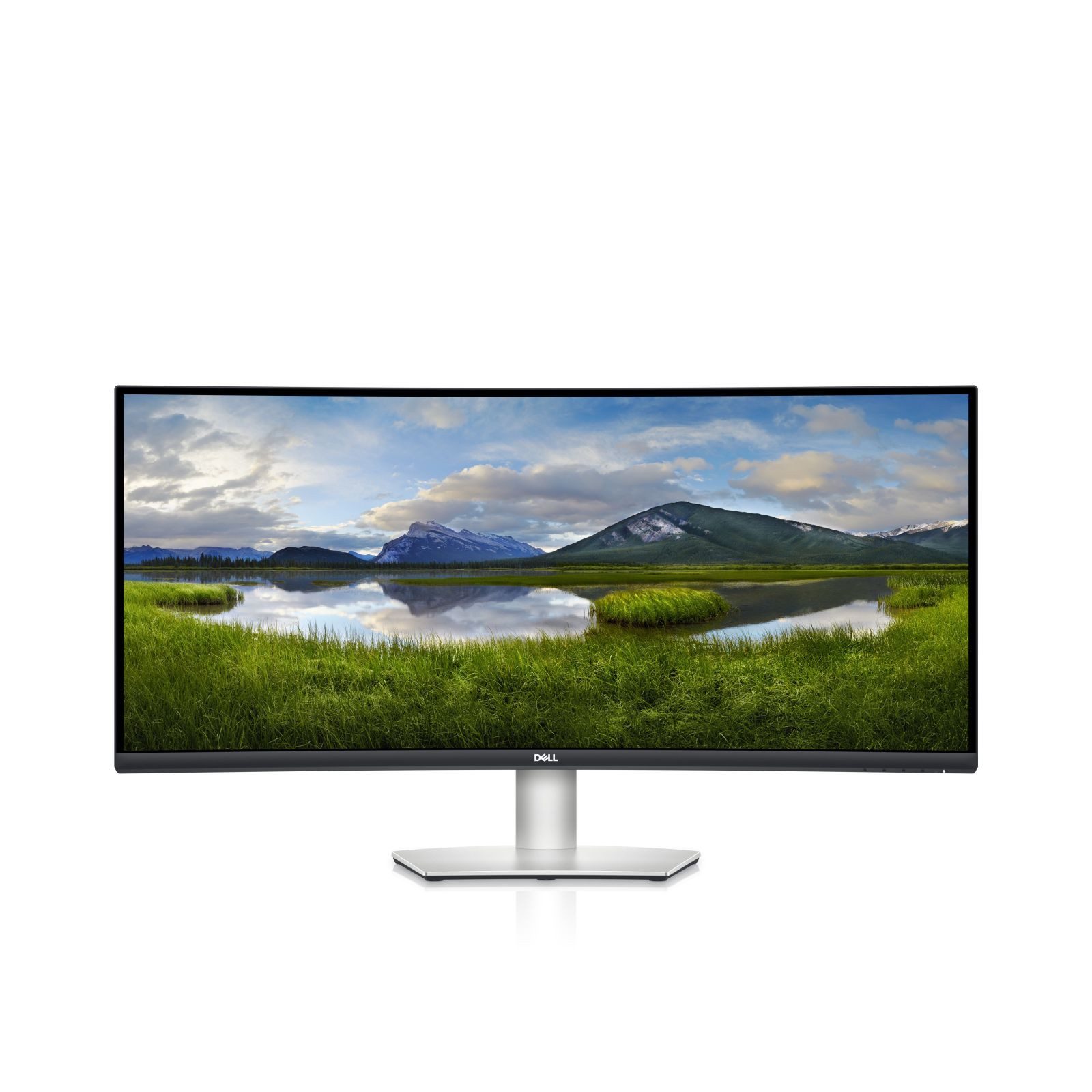 Dell 86.4cm (34) S3423DWC 21:09 2xHDMI+DP+USB-C Curved TFT-Monitor (3440 x 1440 px, Wide Quad HD, 4 ms Reaktionszeit, 100 Hz, VA, Curved, Adaptive-Sync, Lautsprecher, FreeSync, HDCP, Höhenverstellbar)