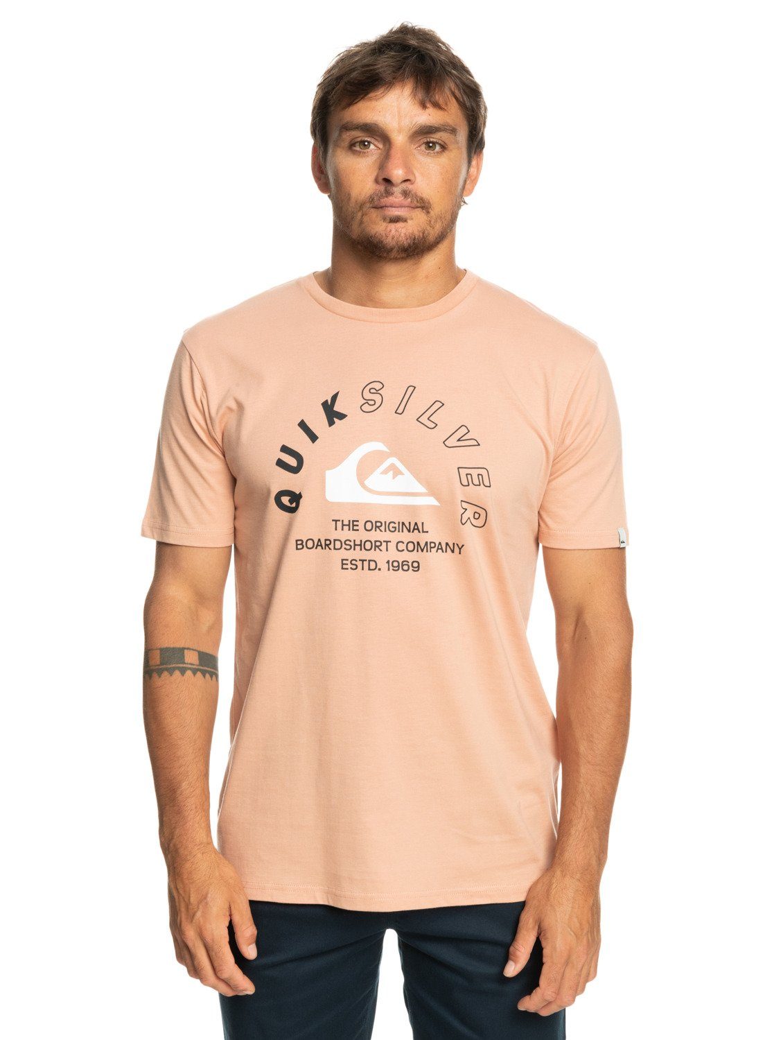 Quiksilver Signals Cafe Creme Mixed T-Shirt