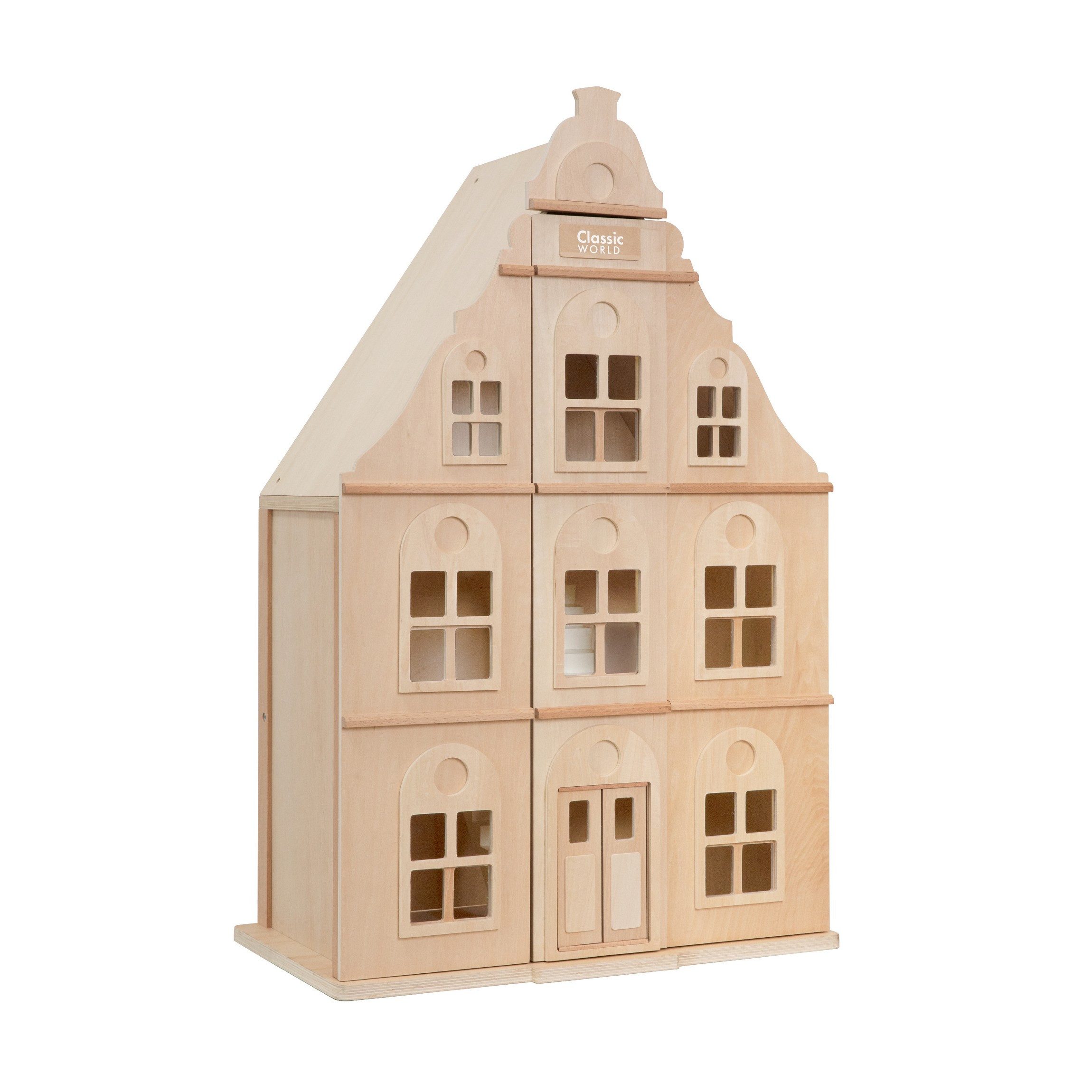 Classic World Puppenhaus Classic World - Puppenhaus Flämisch - 55,2x39,2x87 cm - 3Y+