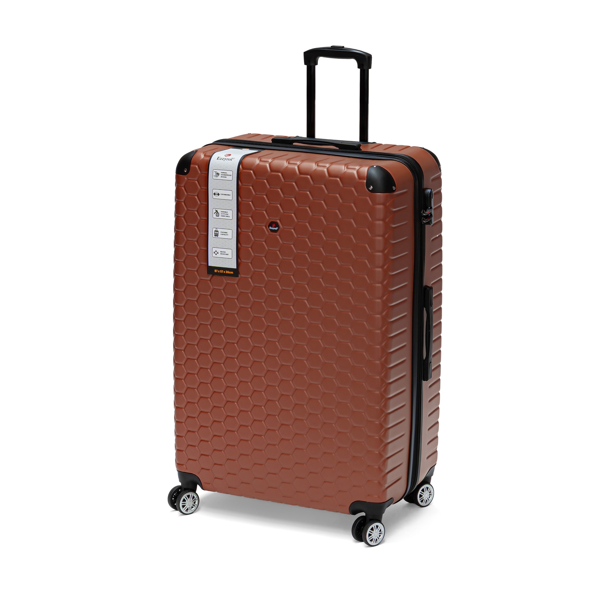 Ezzyrol® Hartschalen-Trolley Hartschalenkoffer mit 4 Lenkrollen, günstig online kaufen