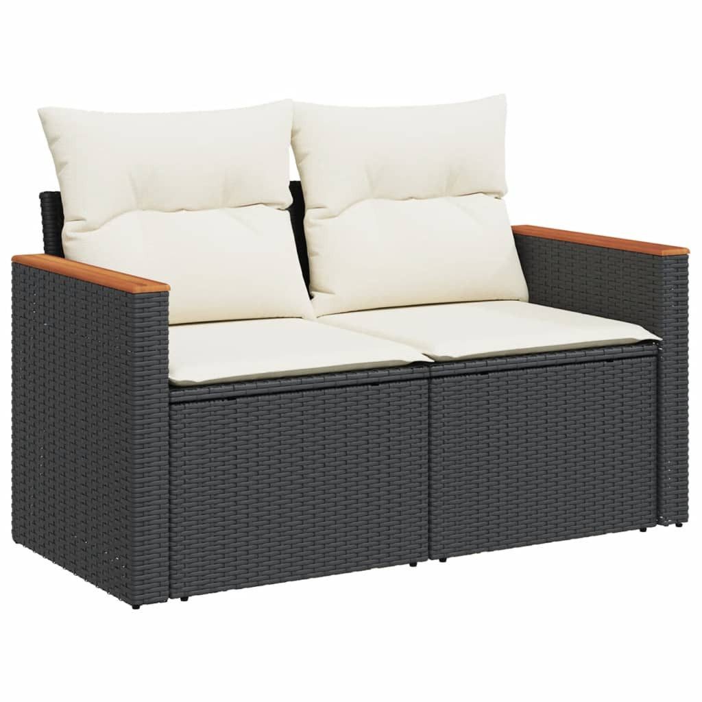 vidaXL Gartenlounge-Set 10-tlg. Garten-Sofagarnitur mit Kissen günstig online kaufen