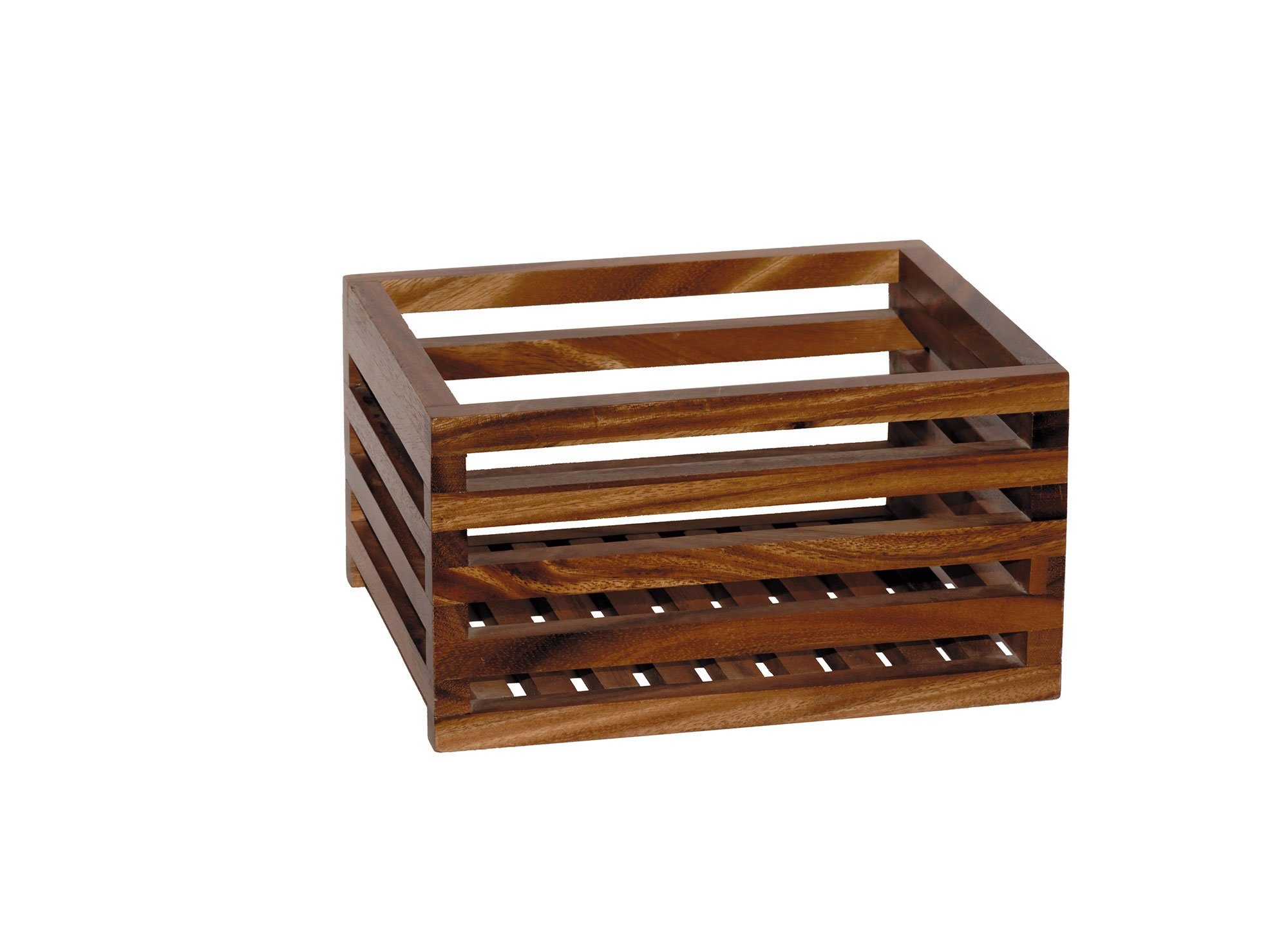 houseproud Aufbewahrungskorb Timber Craft Badkorb aus hochwertigem Akazienholz
