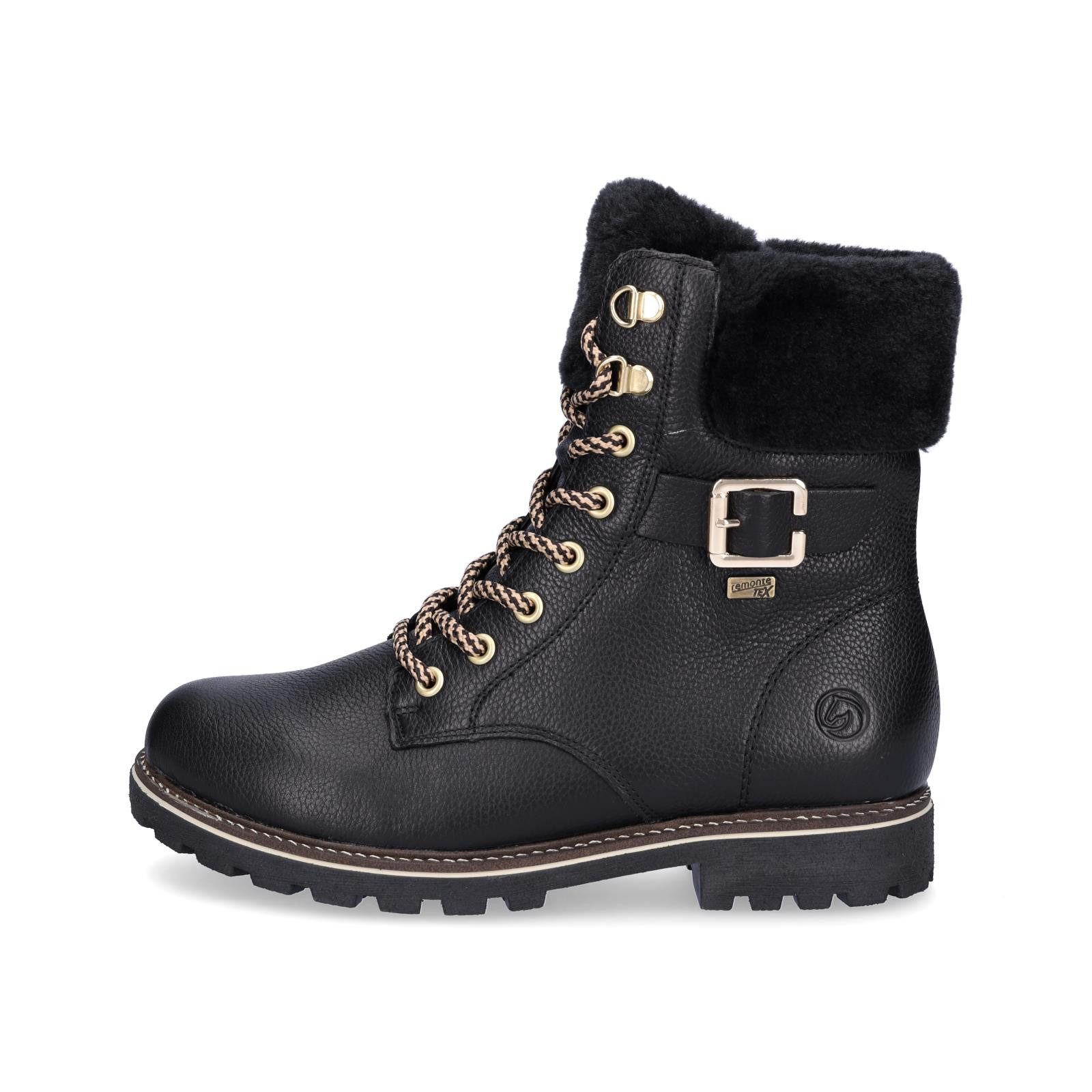 Remonte Remonte Damen Schnürboot schwarz Schnürboots günstig online kaufen