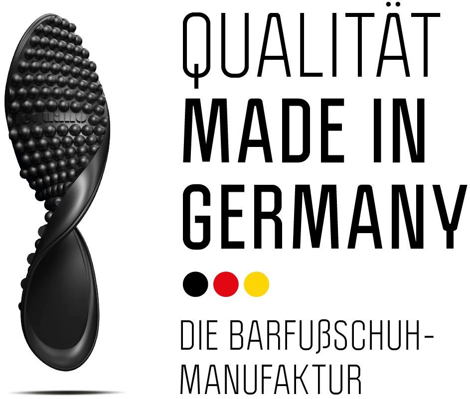 Leguano LEGUANITO AKTIV Barfußschuh, Halbschuh, Schnürer mit speziell entwickelter Halbkugel-Laufsohle