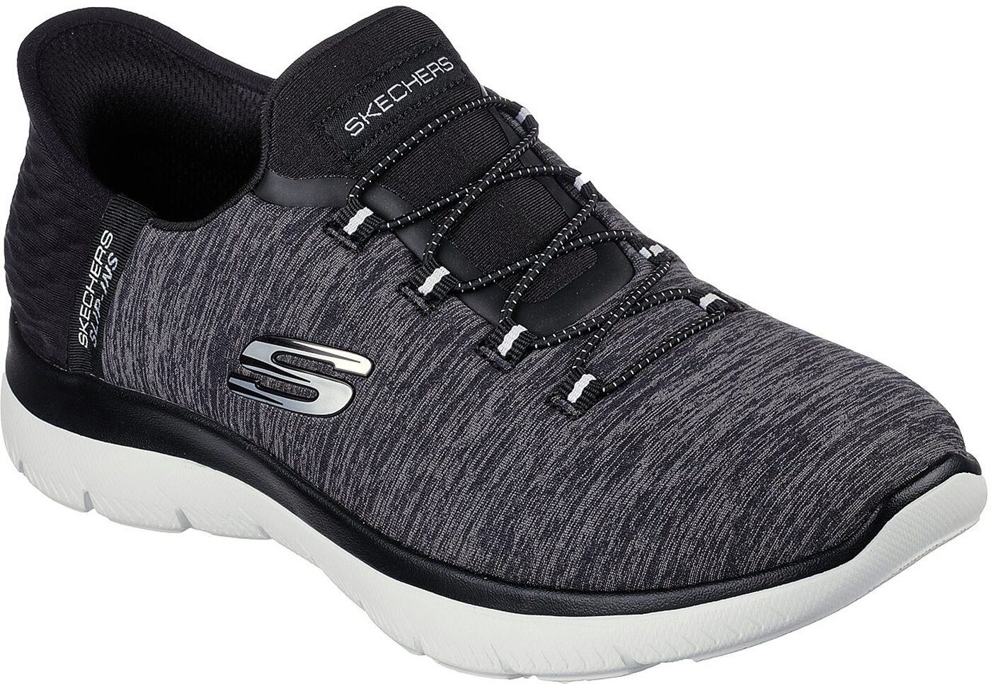 Skechers SUMMITS-DAZZLING HAZE SCHWARZ Freizeitschuh Damen Sneaker