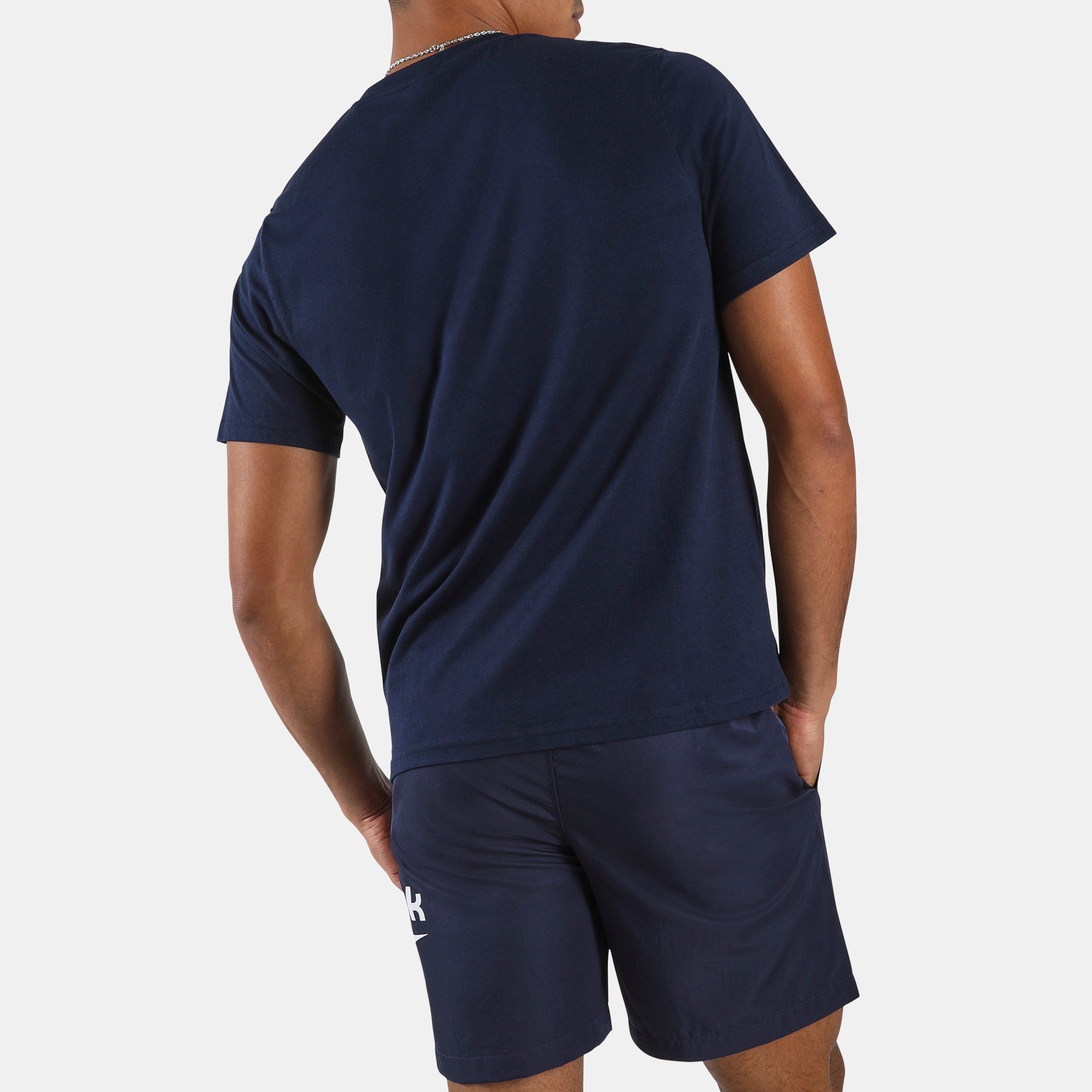 Reebok T-Shirt BRUNO BIG LOGO CREW NECK SS TEE mit kurzen Ärmeln, aus Baumwolle in Jersey-Qualität