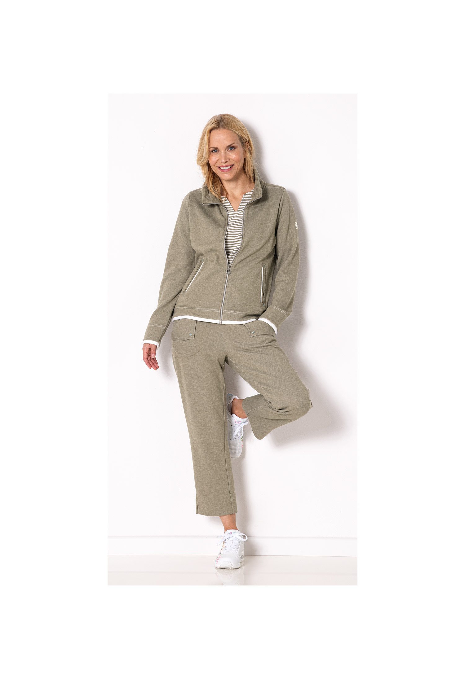 SER Sweatjacke Sweatjacke Stehkragen W2260308