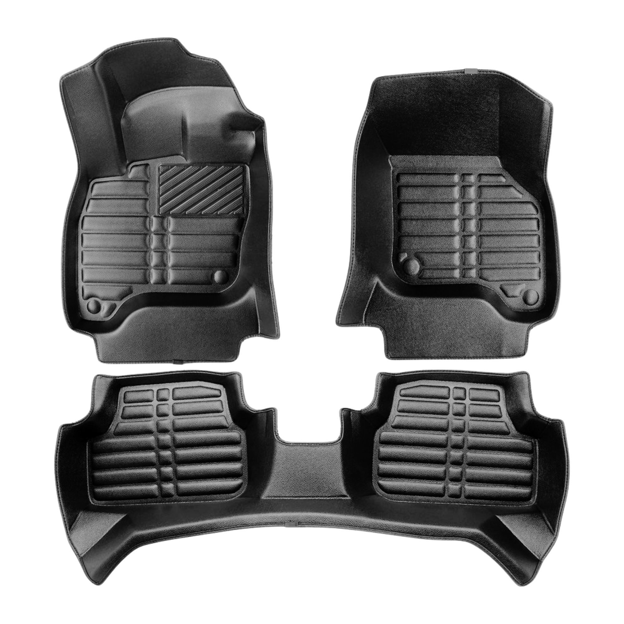 fussmattenprofi.com Auto-Fußmatte 5D Premium Auto Fussmatten für VW e-Golf Baujahr 2014-2021 (1 St), für Volkswagen Volkswagen e-Golf
