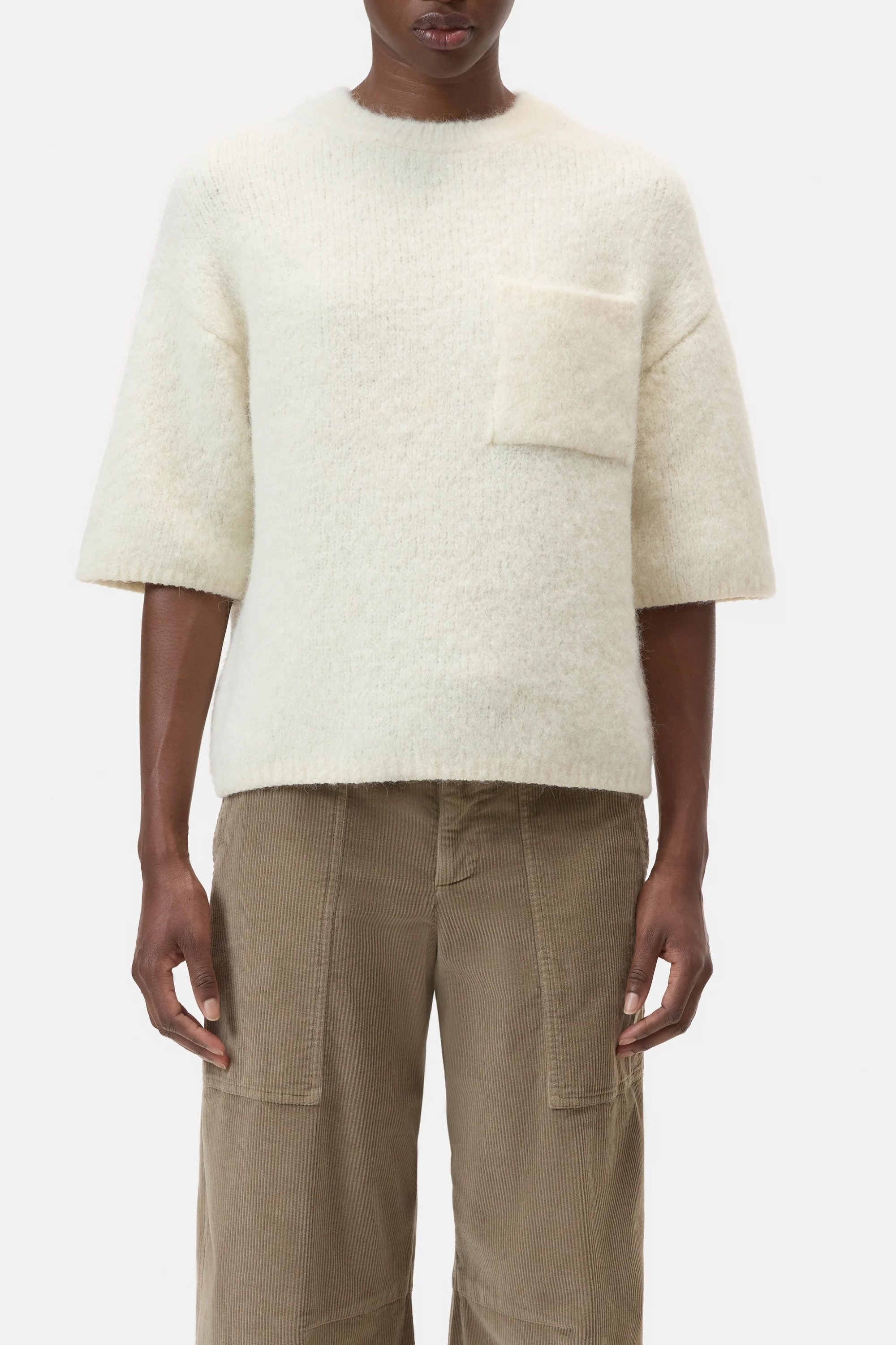CLOSED Strickpullover Crew short sleeve