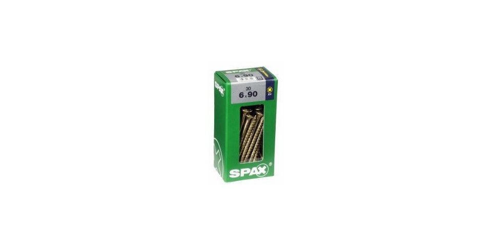 SPAX Holzbauschraube Spax Universalschrauben 6.0 x 90 mm PZ 3 - 30 Stk.