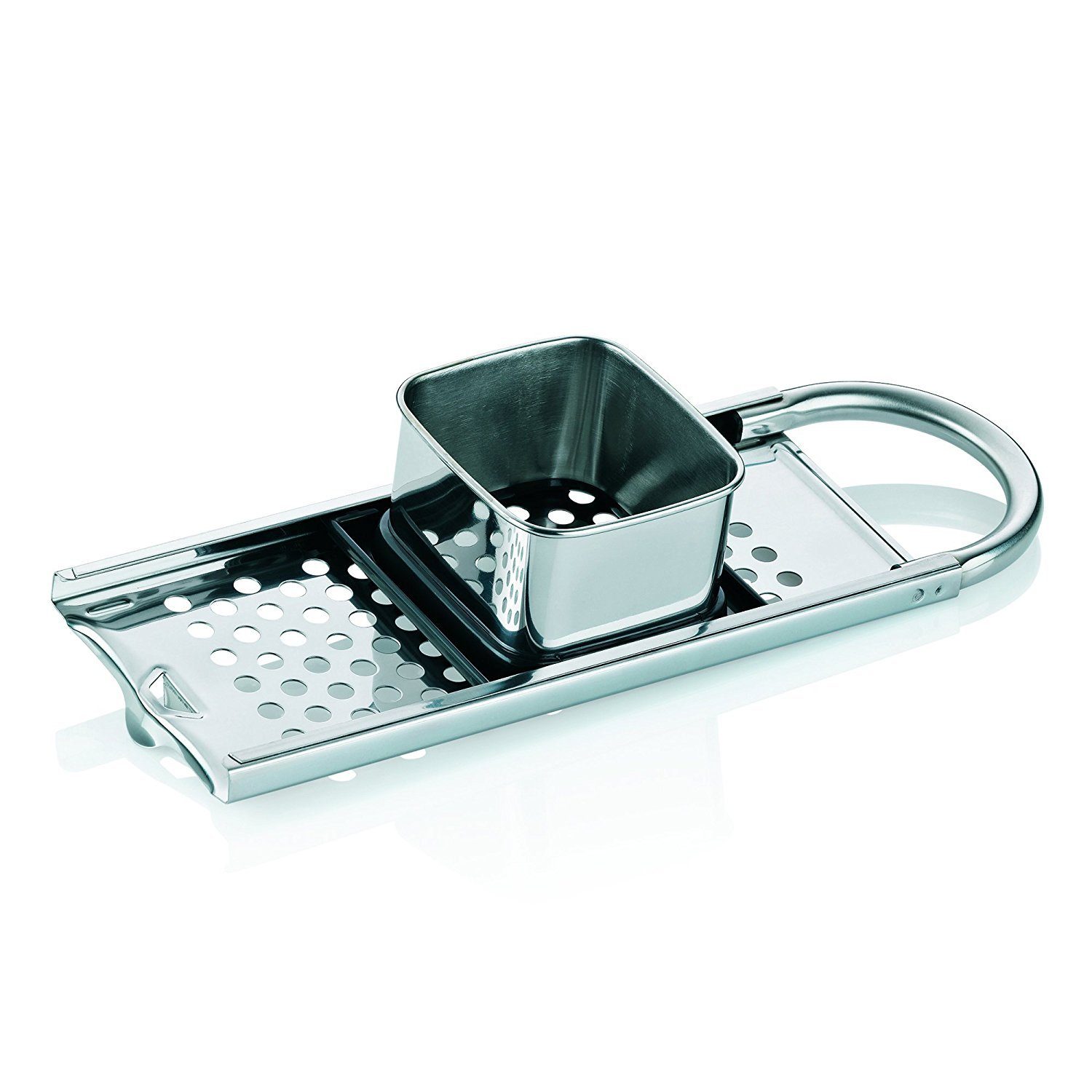 kela Küchenreibe Kela, Spätzlehobel 'Emma' kurze Spätzle, Edelstahl, Edelstahl, (2-St)