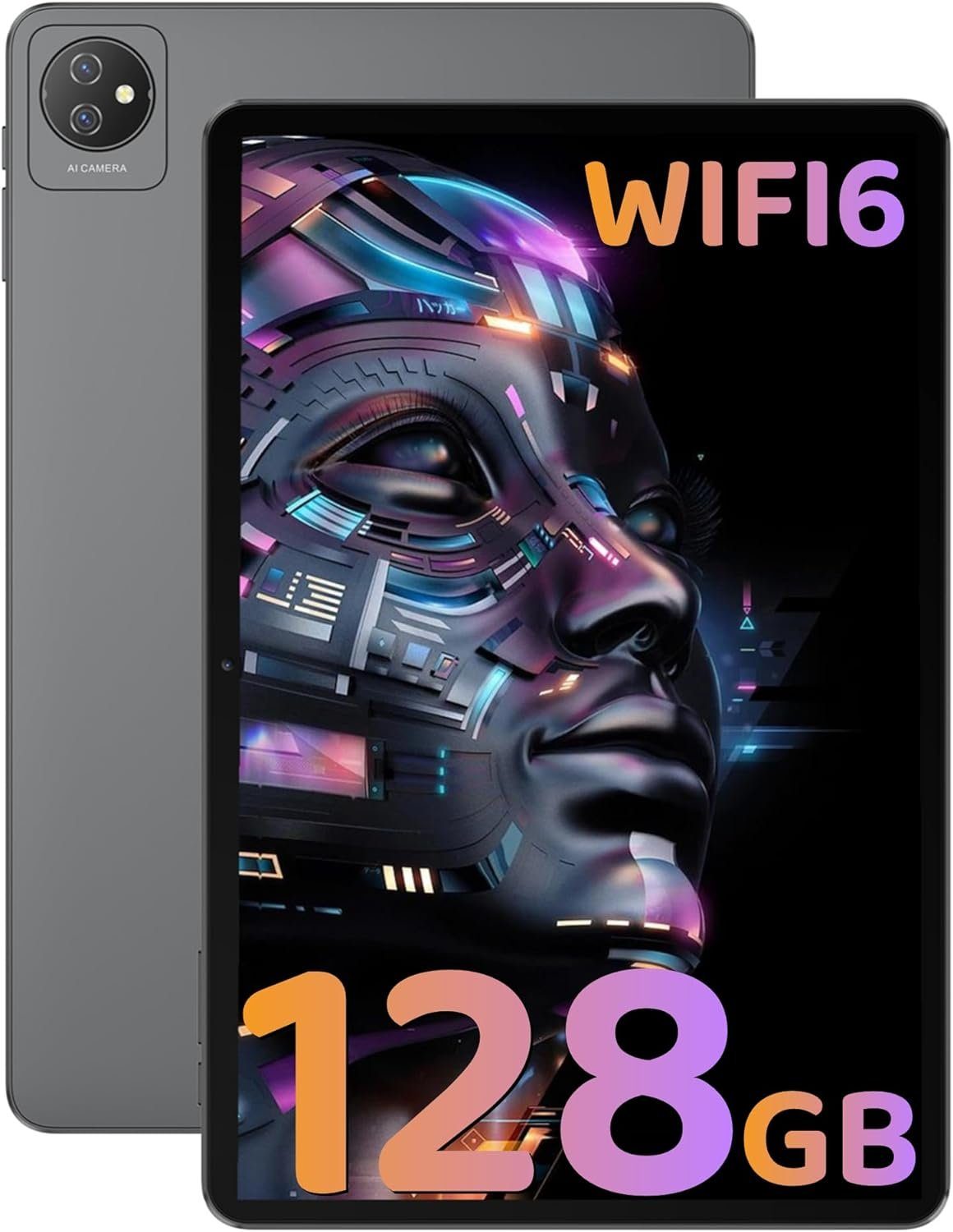  Blackview Tablet Android 12 Tab 8 WiFi Tablets 10 Inch 7GB  RAM+128GB/1TB ROM Quad Core Processor 6580mAh 8+13MP WiFi 6 BT 5.0 GMS GPS  Blue : Electronics