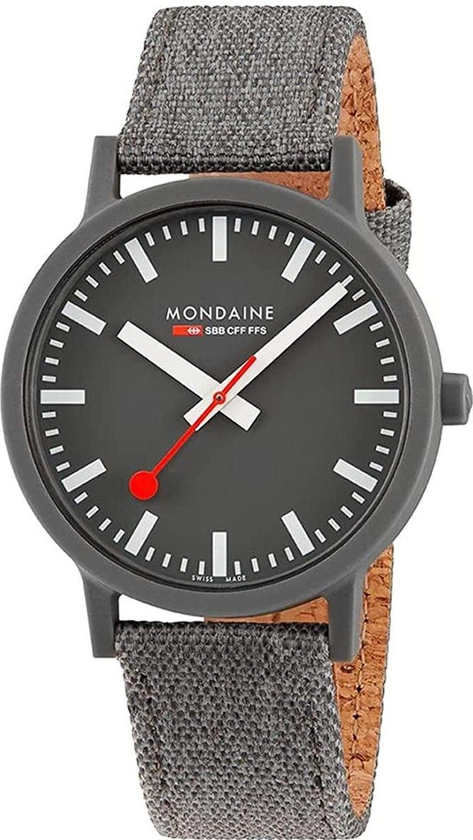 MONDAINE Mechanische Uhr Mondaine essence MS1.41180.LH Herrenarmbanduhr