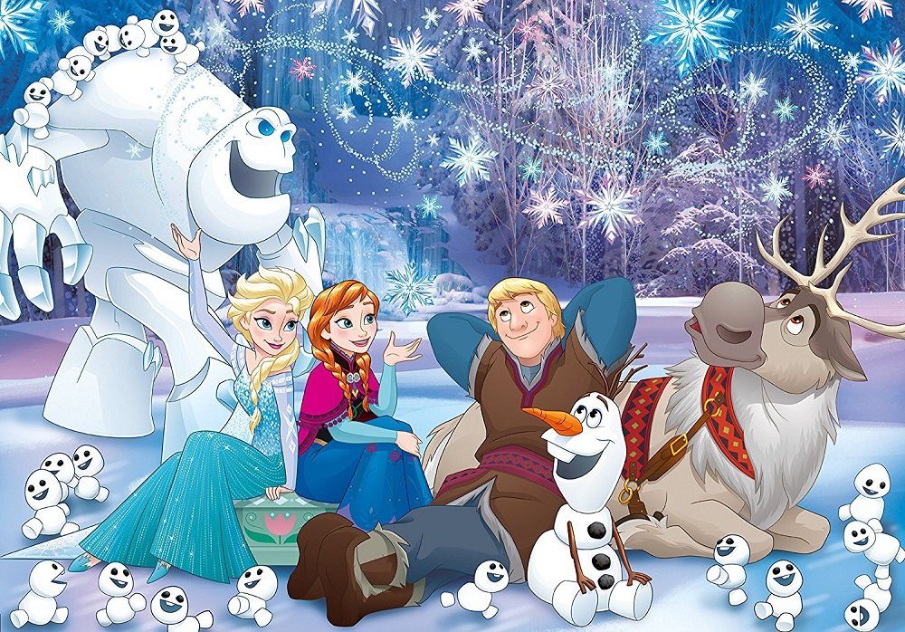 Frozen Kinder Rahmenpuzzles, Teile Disney Rahmenpuzzle Puzzleteile 15 Clementoni® Elsa, Supercolor,