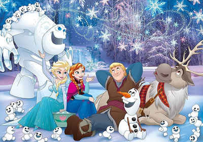 Clementoni® Rahmenpuzzle Disney Frozen Elsa, 15 Teile Kinder Rahmenpuzzles, Supercolor, Puzzleteile