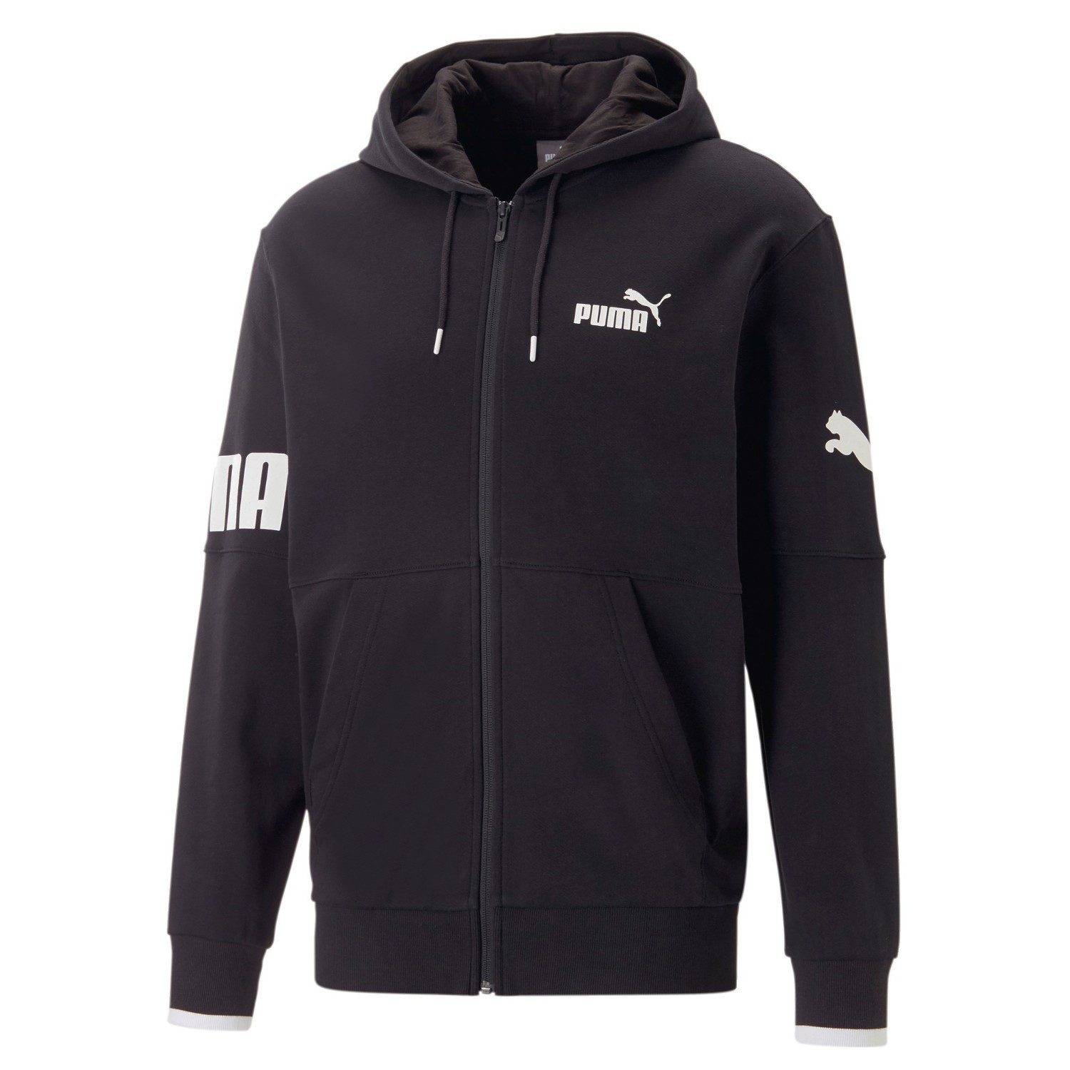Fleecejacke Hoodie Kapuzenjacke Power Full-Zip