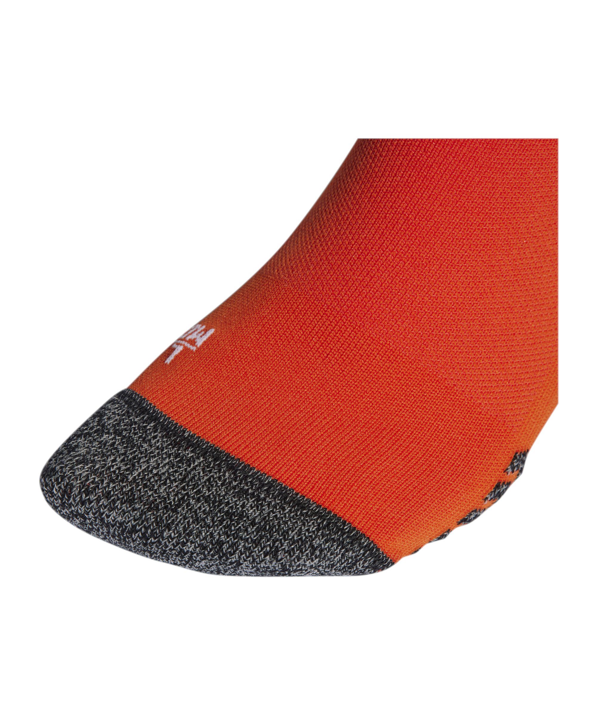 adidas Performance 23 orangeweissgrau Strumpfstutzen Sportsocken default Adisock