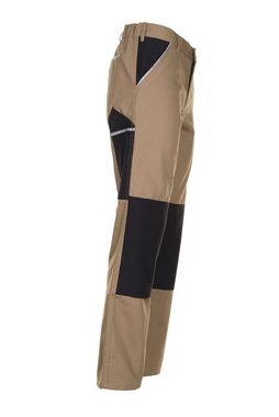 Planam Arbeitshose Bundhose Canvas 320 khaki/schwarz Größe 90 (1-tlg)