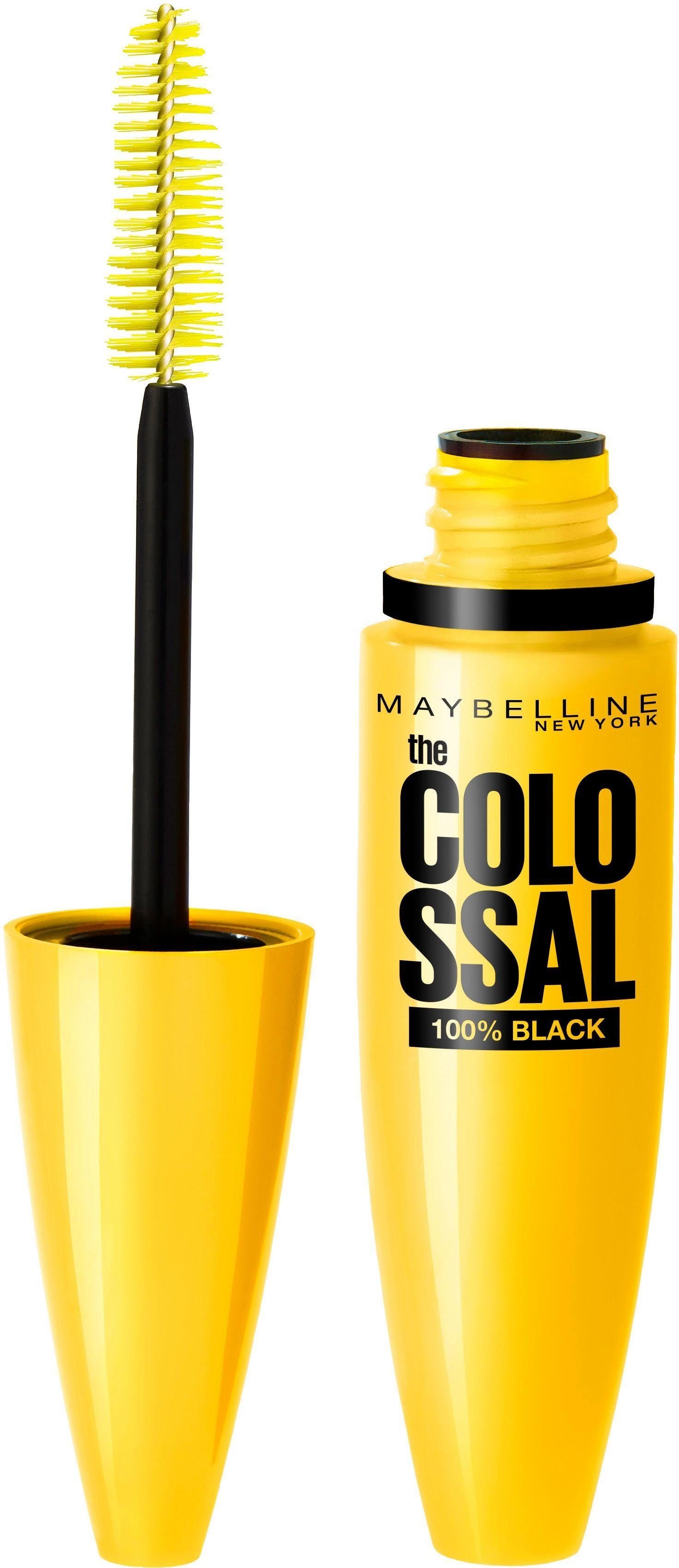 MAYBELLINE NEW YORK Mascara Volum' Express The Colossal, mit Sofort-Effekt