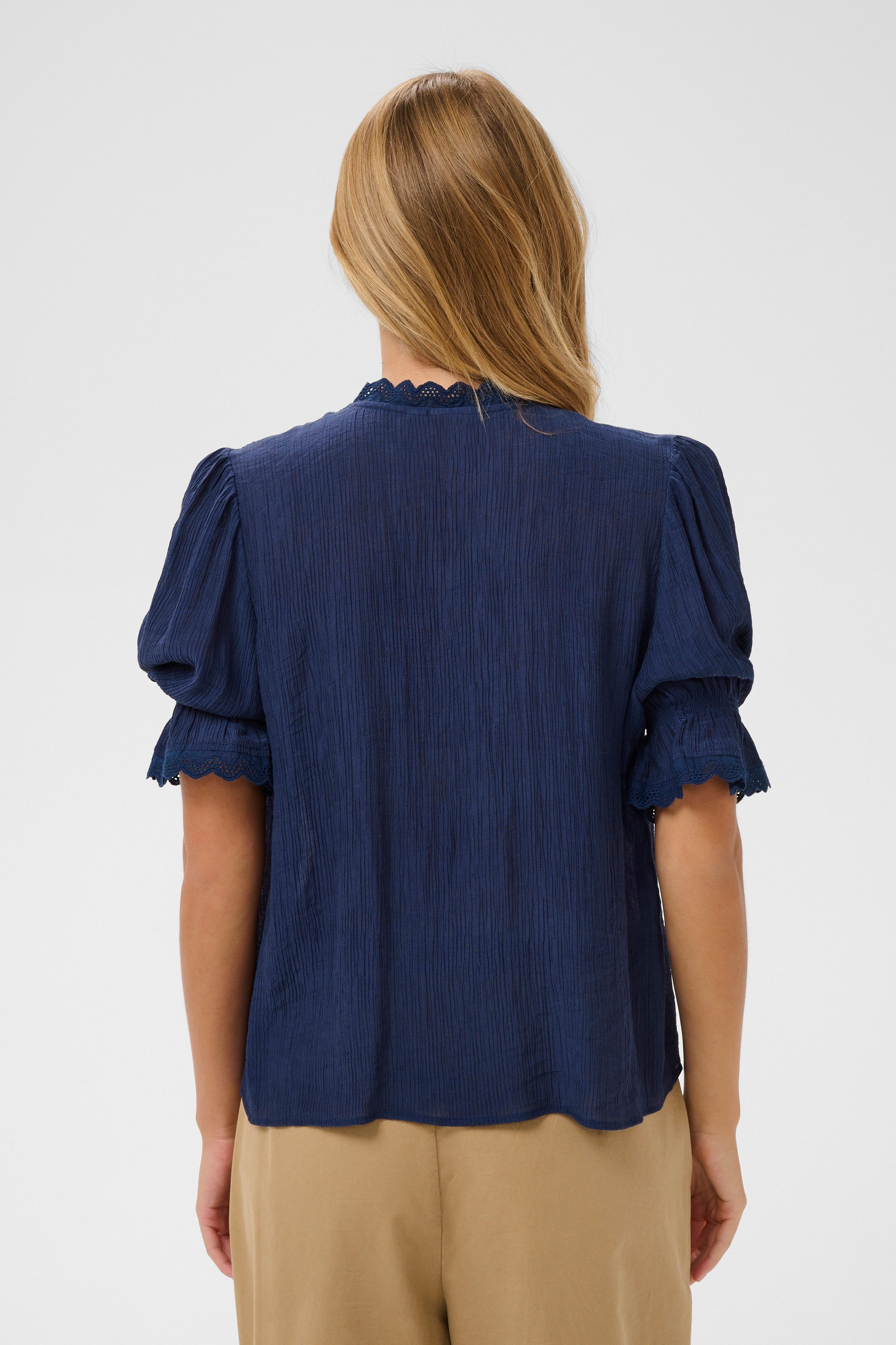 Saint Tropez Kurzarmbluse KristelSZ Shirt