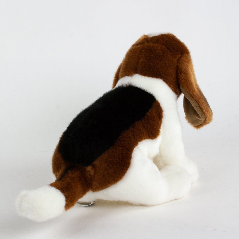 Teddys Rothenburg Kuscheltier Hund Basset Jagdhund 32 cm sitzend Plüschhund