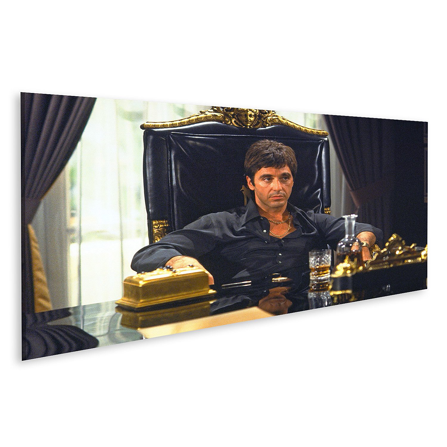 islandburner Leinwandbild Al Pacino Scarface Tony Montana Kult Gangster Mov günstig online kaufen