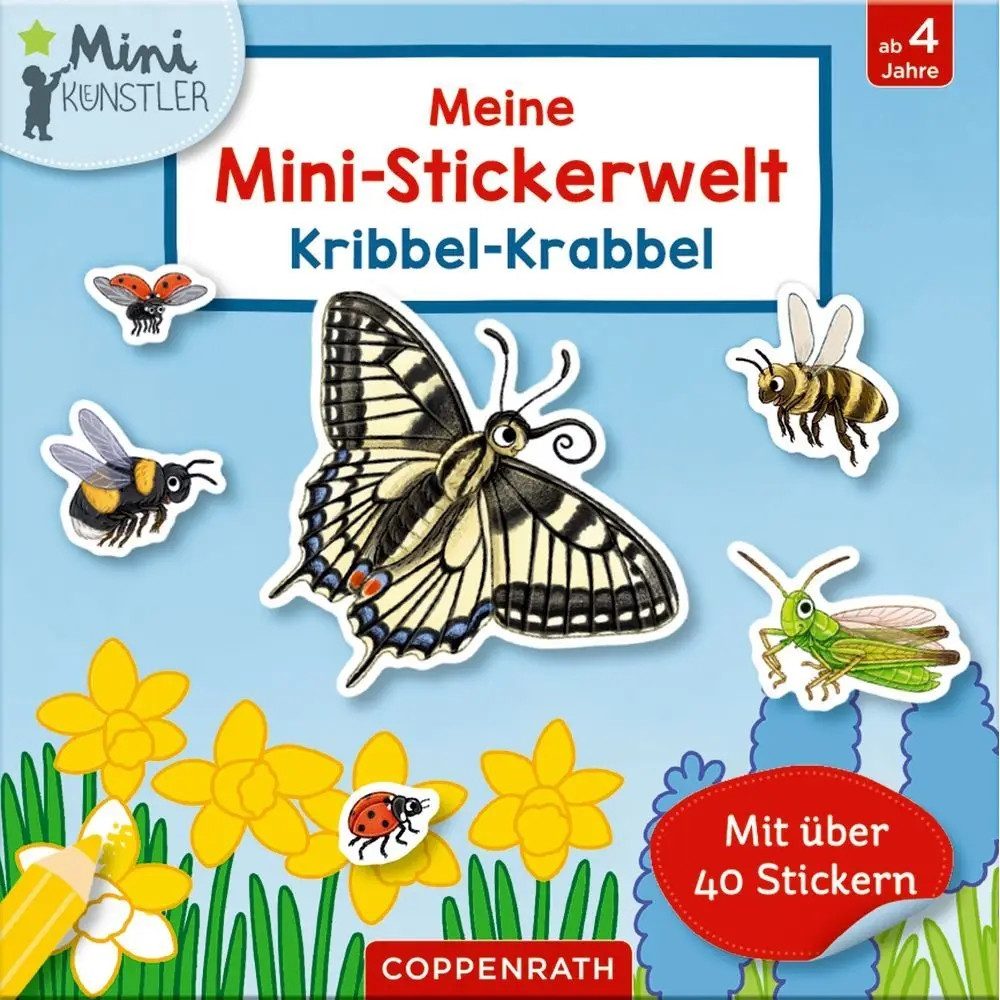 COPPENRATH DIE SPIEGELBURG Poesiealbum Meine Mini-Stickerwelt: Kribbel-Krabbel (Mini-Künstler)